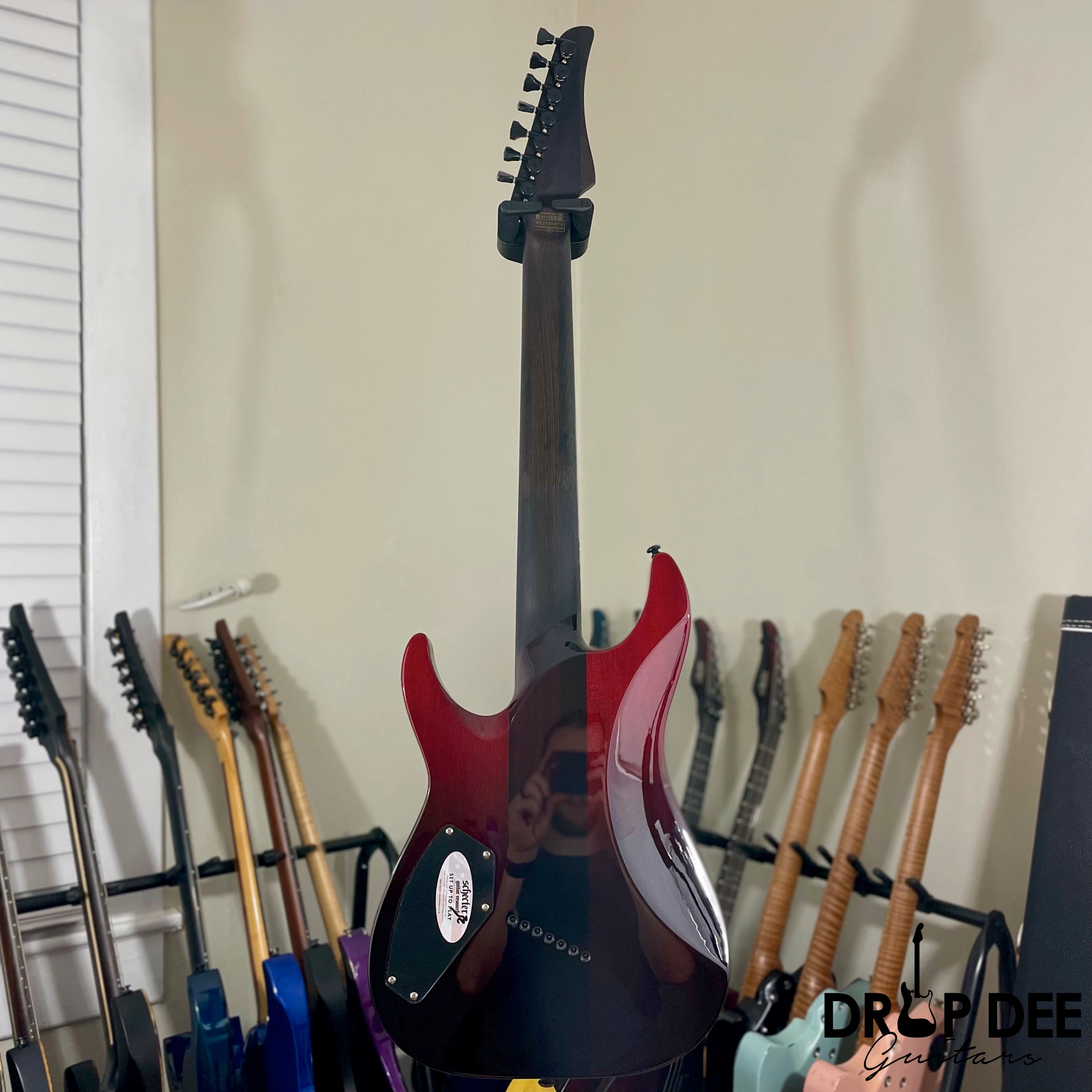 Schecter Reaper-7 Elite Multiscale 7-String Electric Guitar - Blood Burst