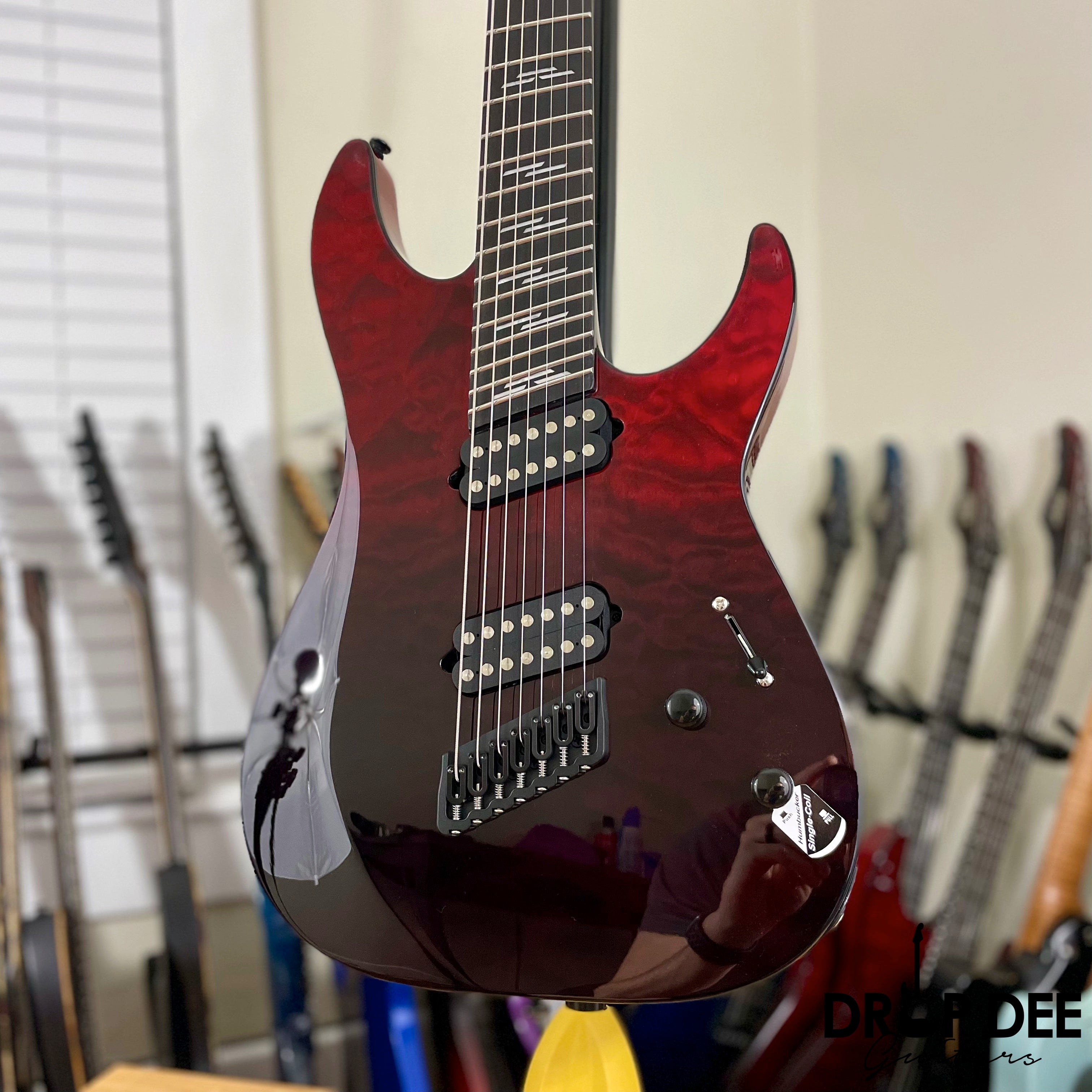 Schecter Reaper-7 Elite Multiscale 7-String Electric Guitar - Blood Burst