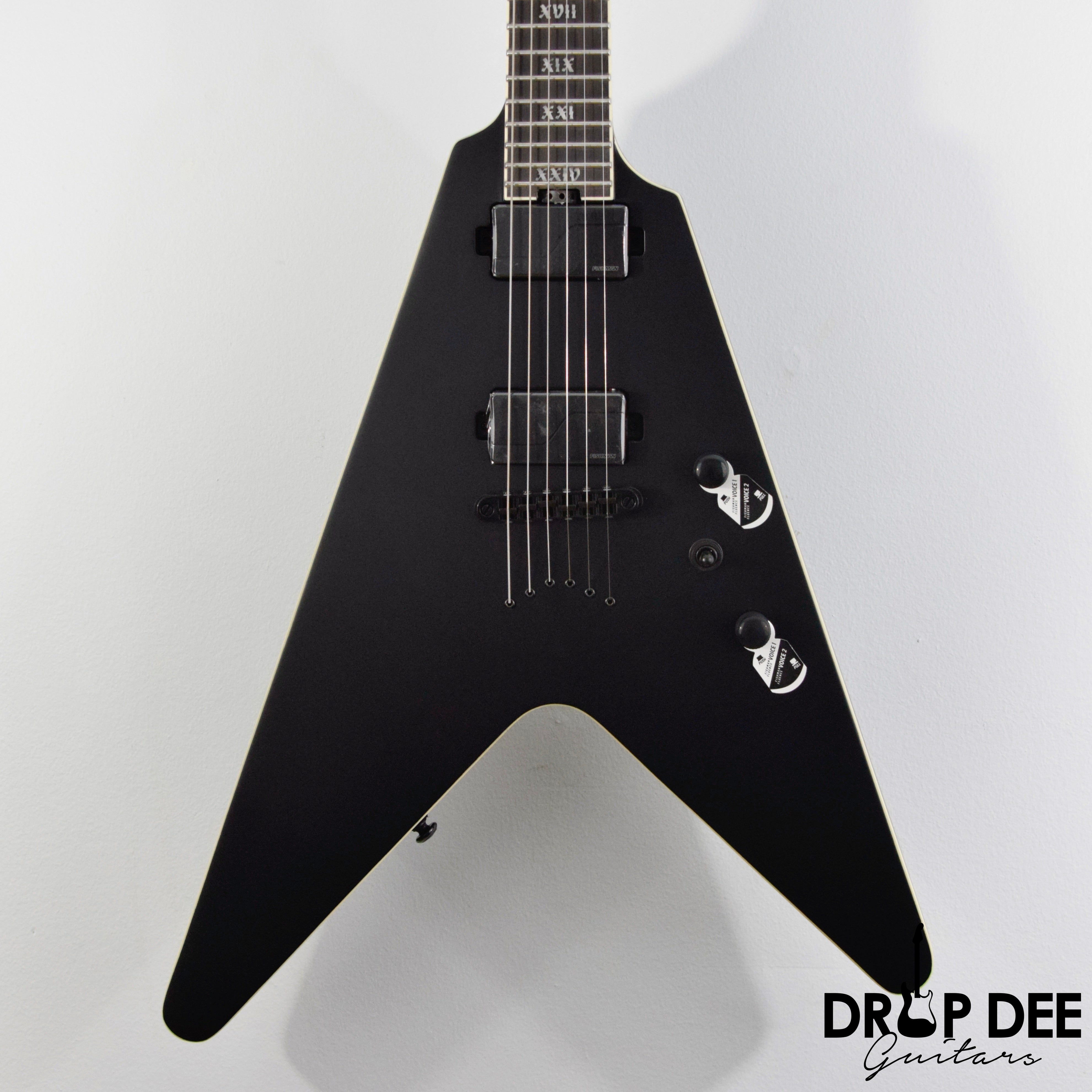Schecter V-1 SLS Elite Evil Twin Electric Guitar