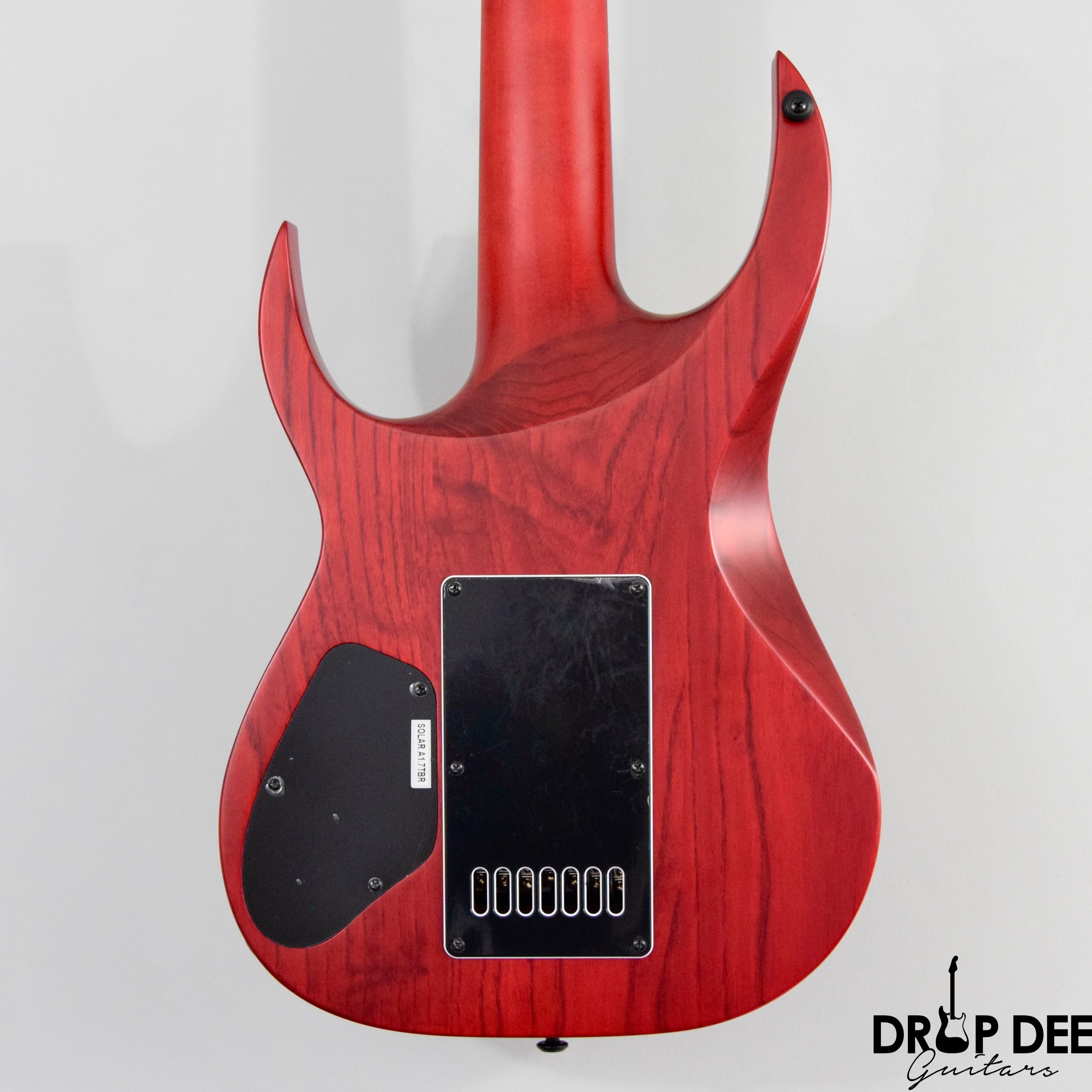 Solar A1.7TBR Evertune 7-String Electric Guitar