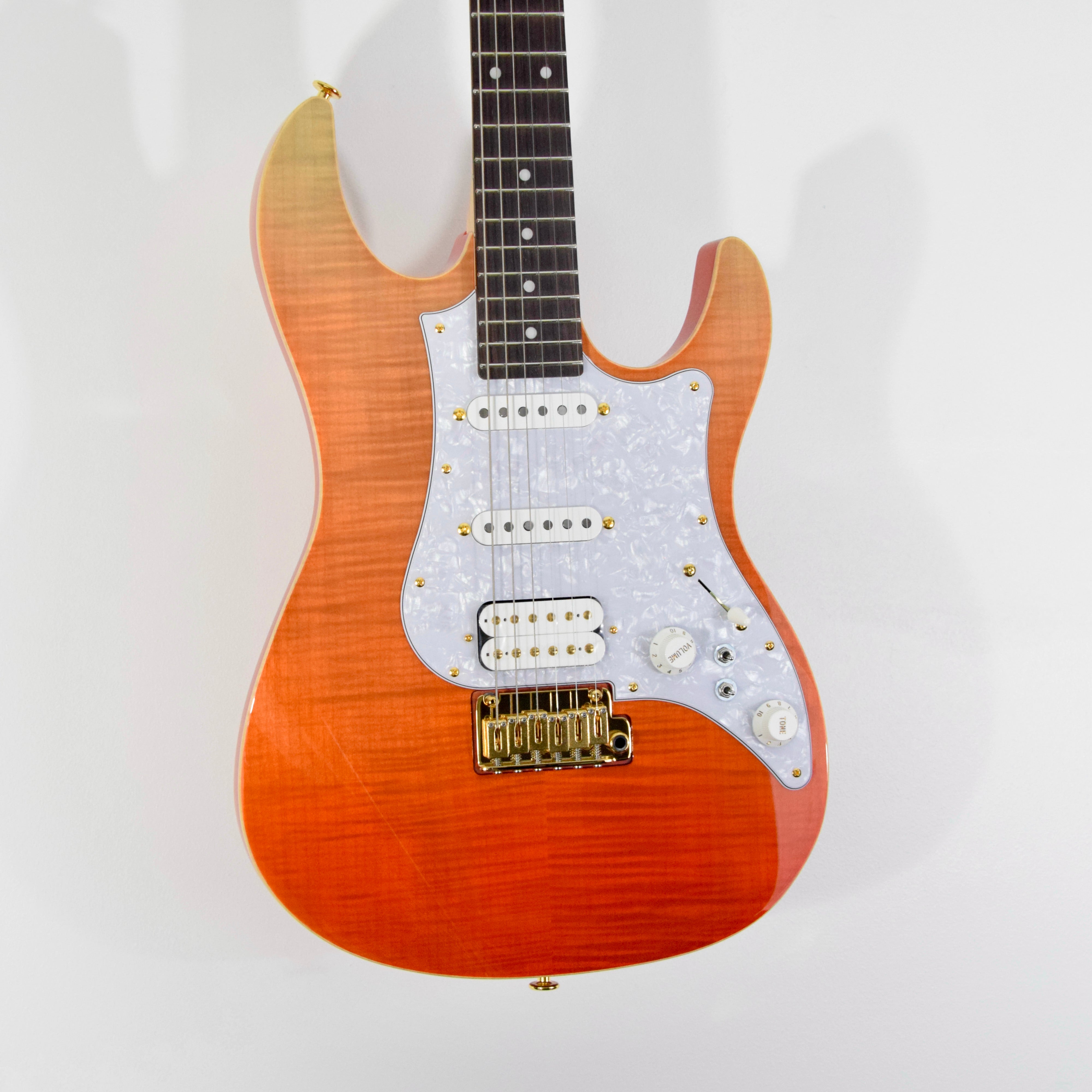 FGN Expert Odyssey EOS-FM-R Electric Guitar (BLEM) w/ Case