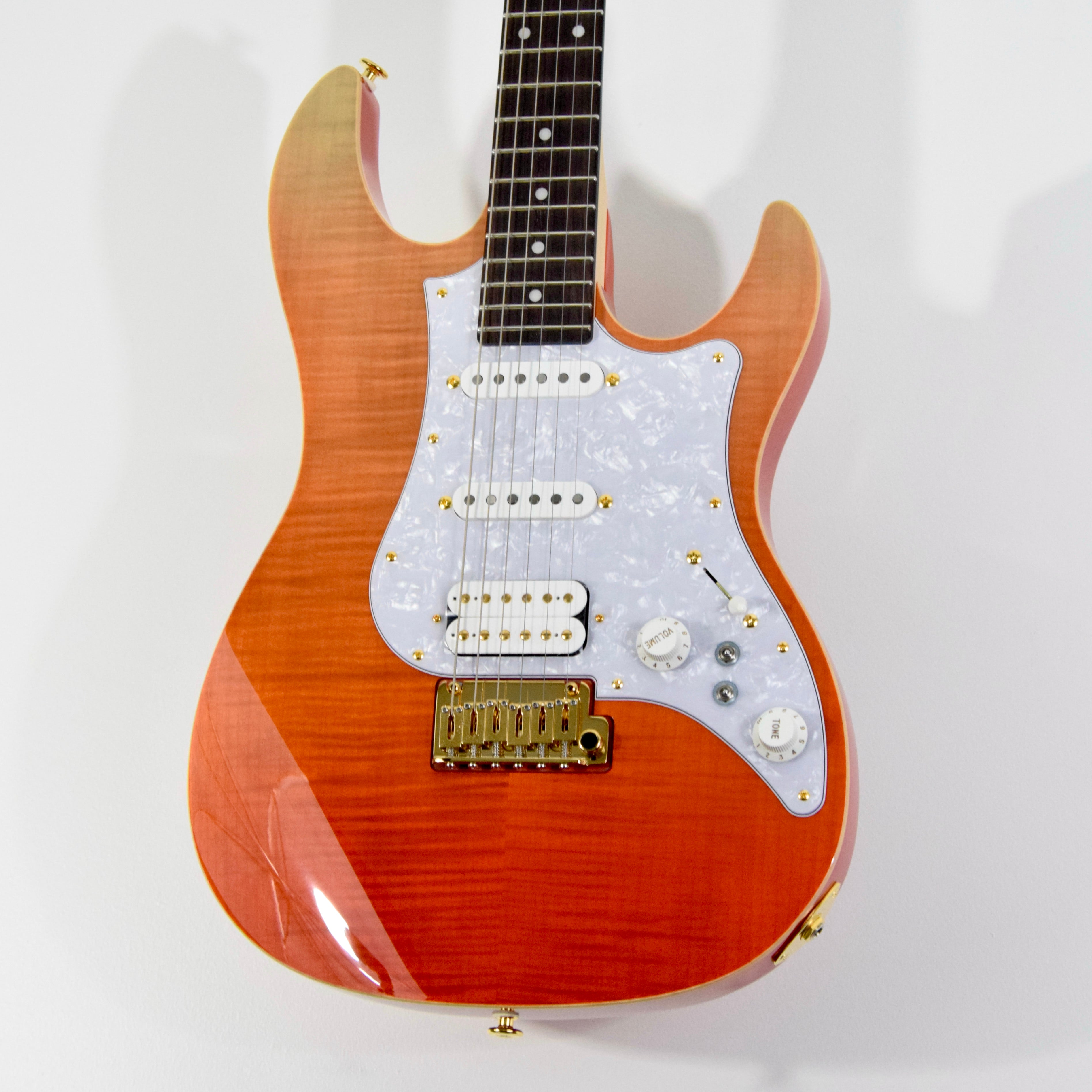 FGN Expert Odyssey EOS-FM-R Electric Guitar (BLEM) w/ Case