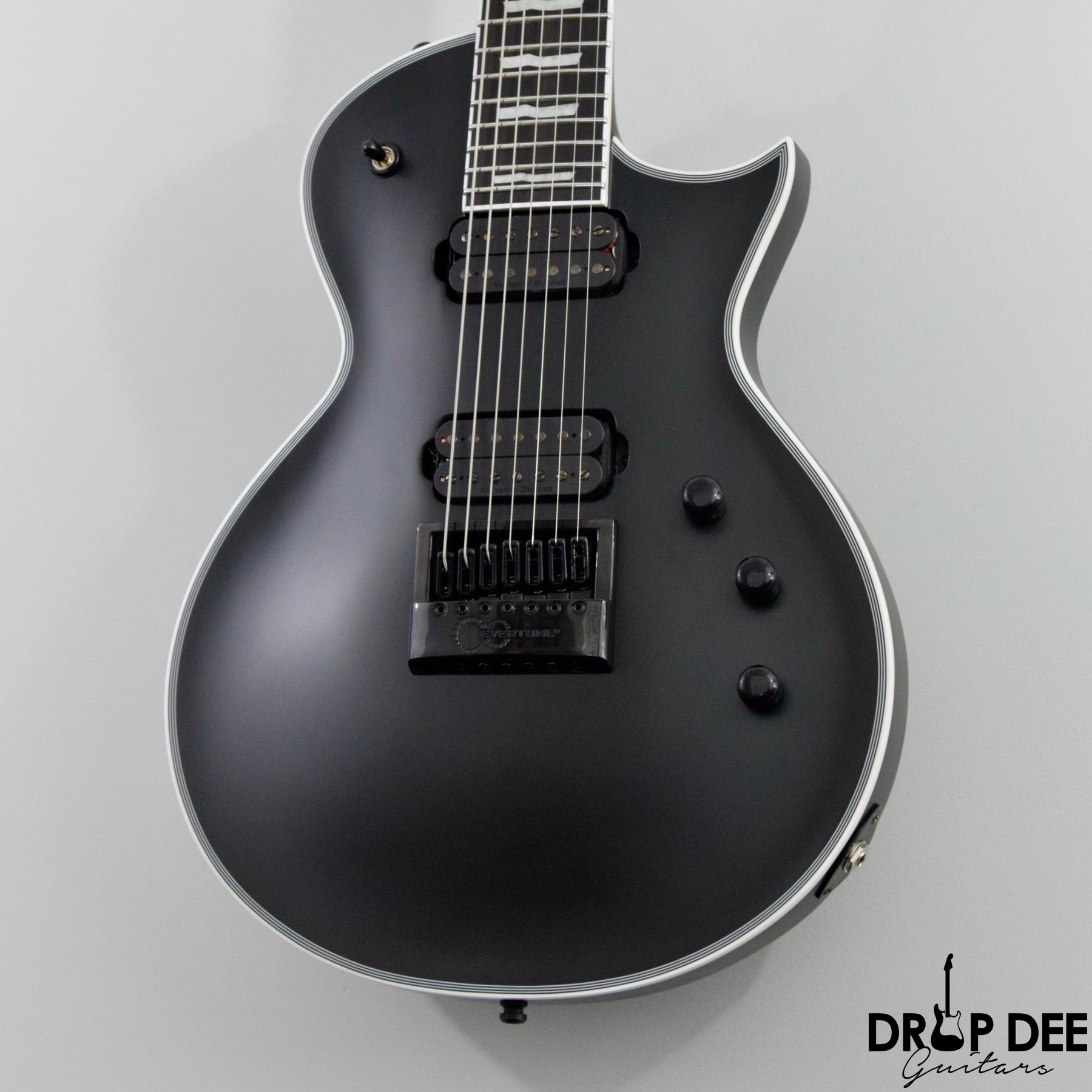 ESP E-II Eclipse-7 Evertune 7-String Electric Guitar w/ Case