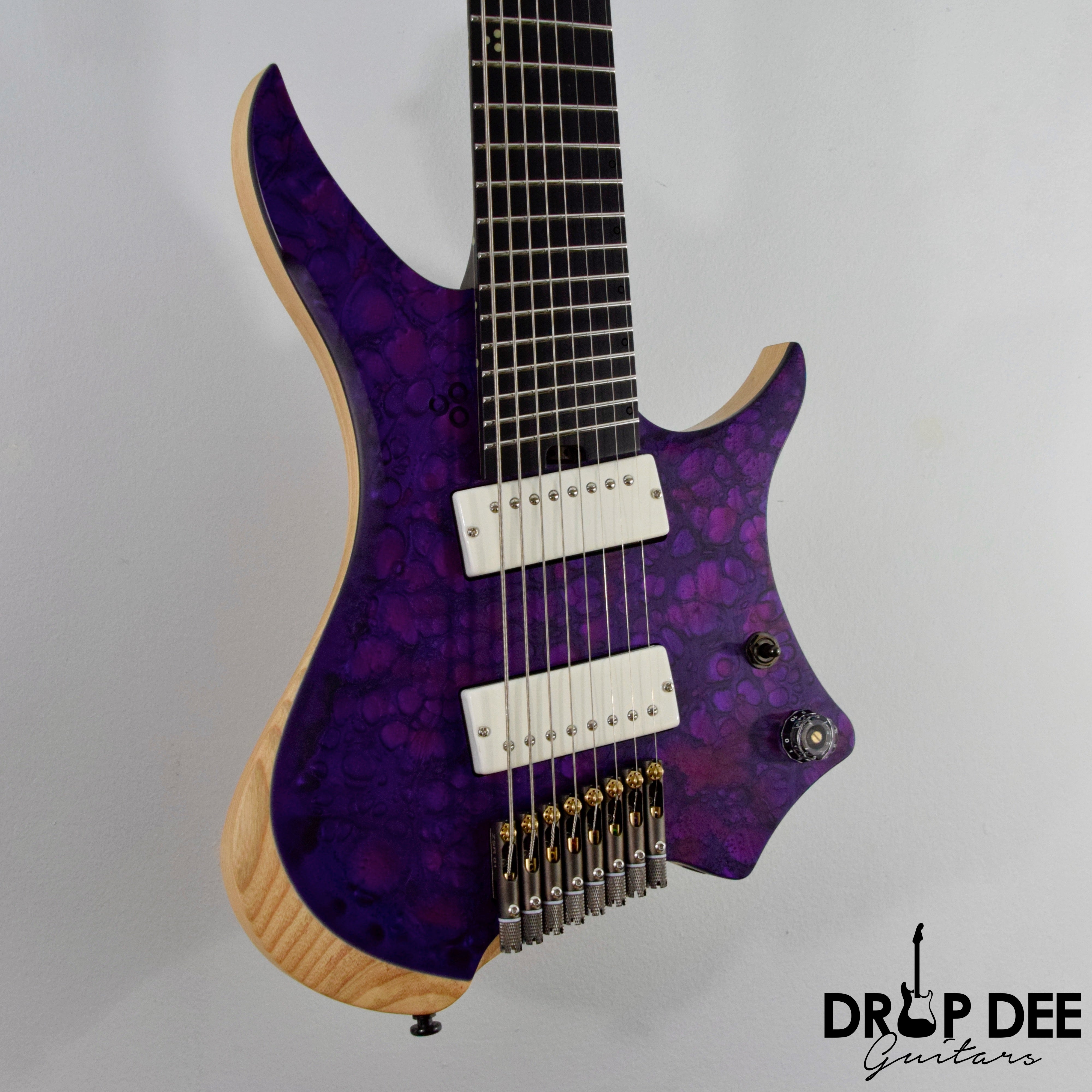 GOC E Class Ilumina 8-String Headless Multi-Scale Electric Guitar