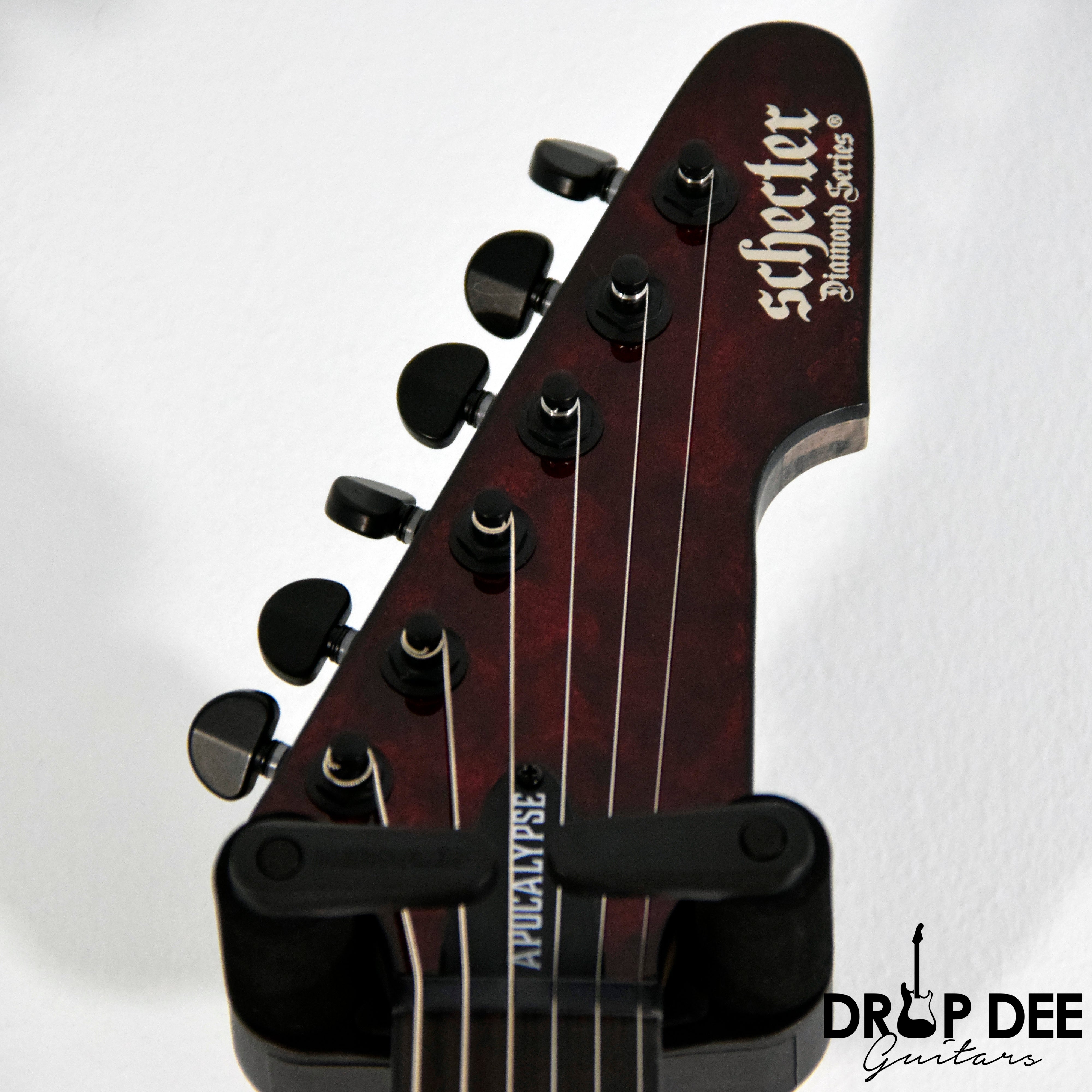 Schecter E-1 Apocalypse Red Reign Electric Guitar