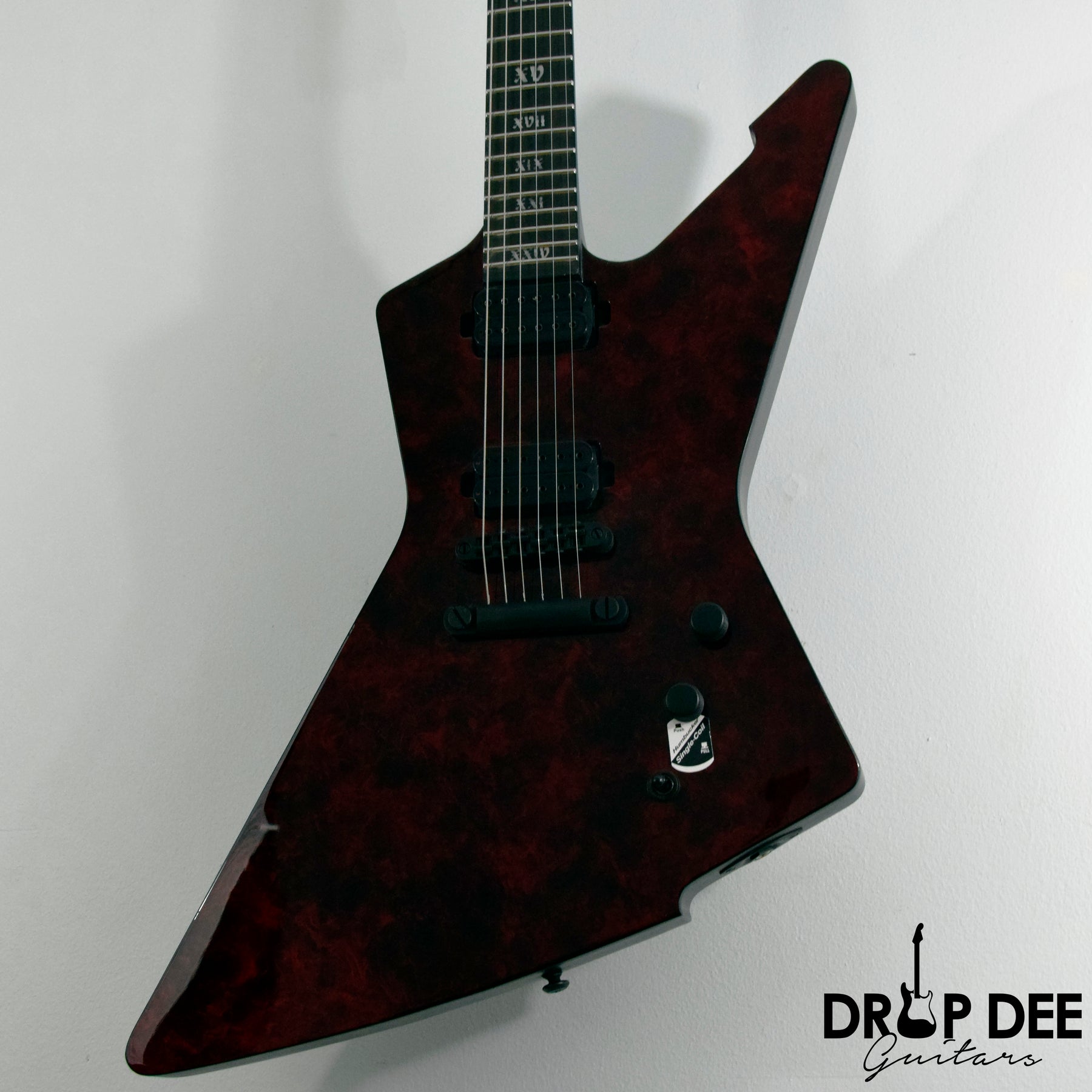 Schecter E-1 Apocalypse Red Reign Electric Guitar