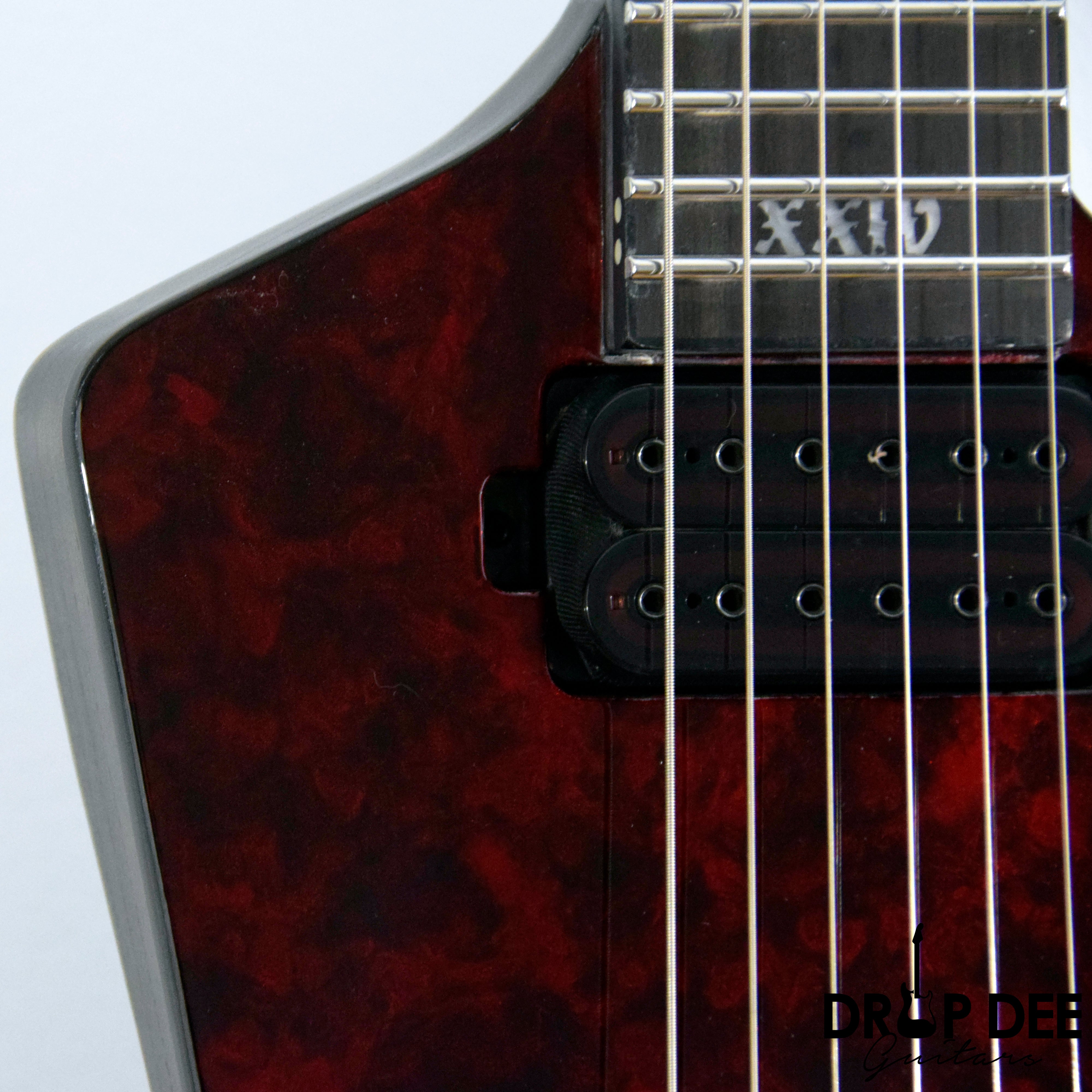 Schecter E-1 Apocalypse Red Reign Electric Guitar