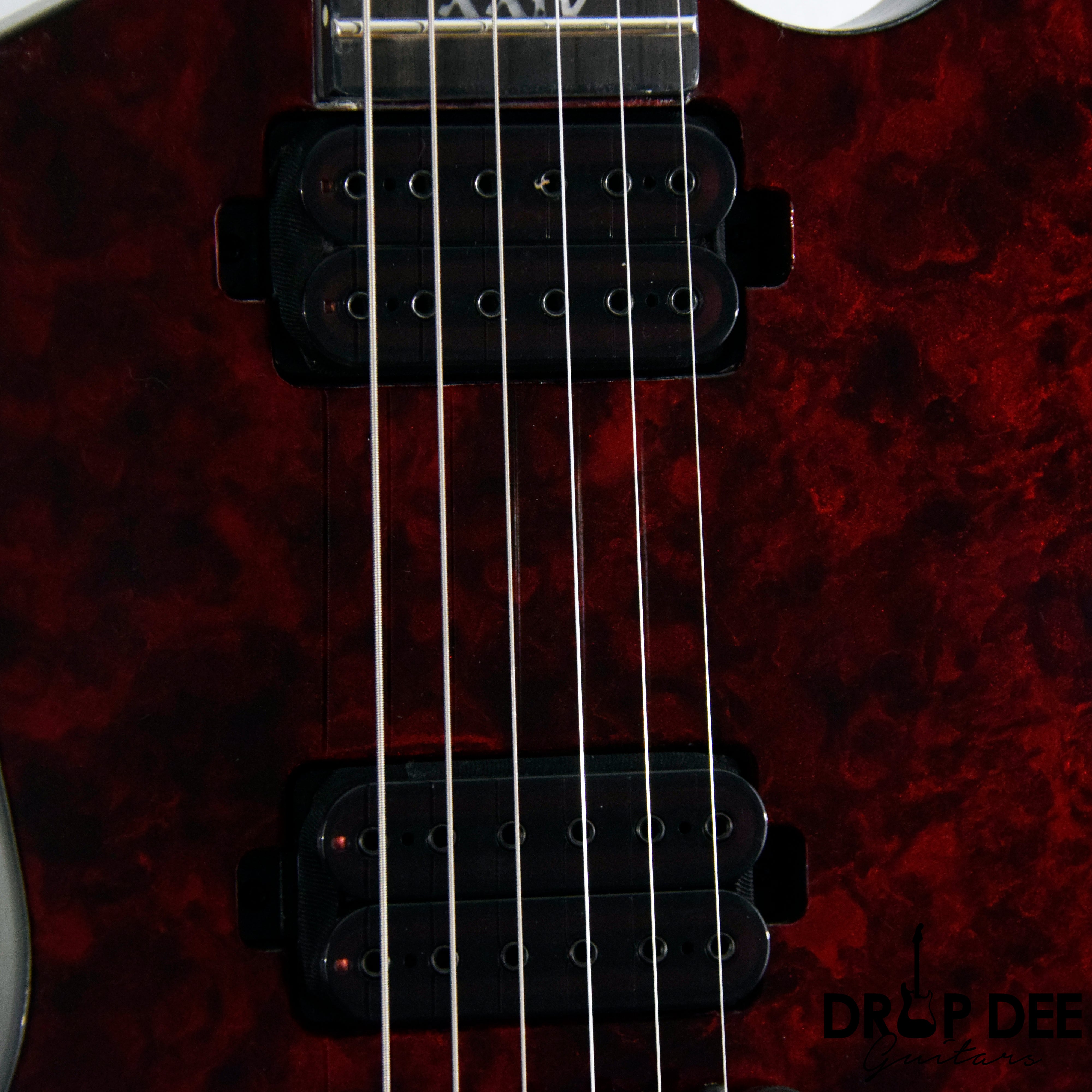 Schecter E-1 Apocalypse Red Reign Electric Guitar