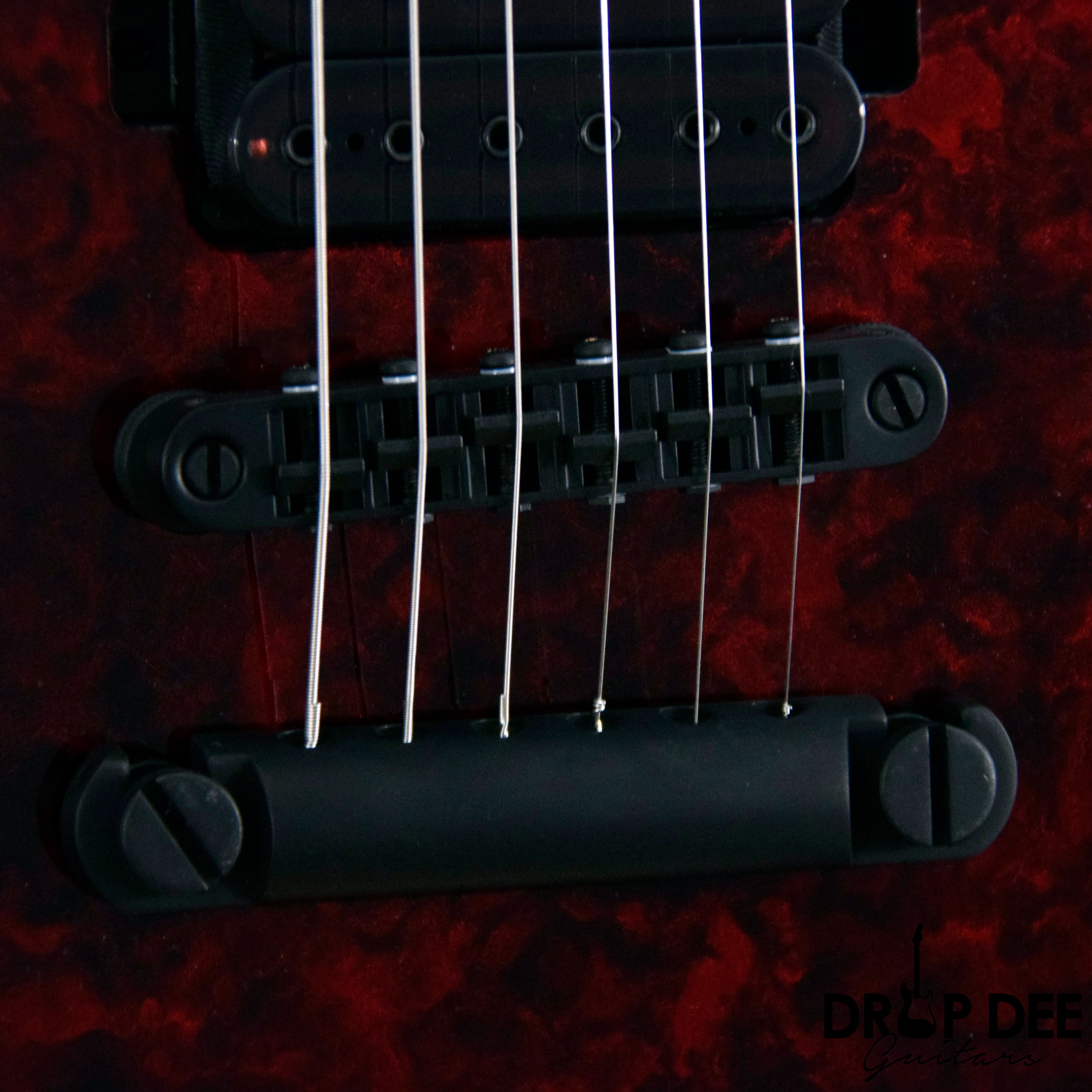 Schecter E-1 Apocalypse Red Reign Electric Guitar