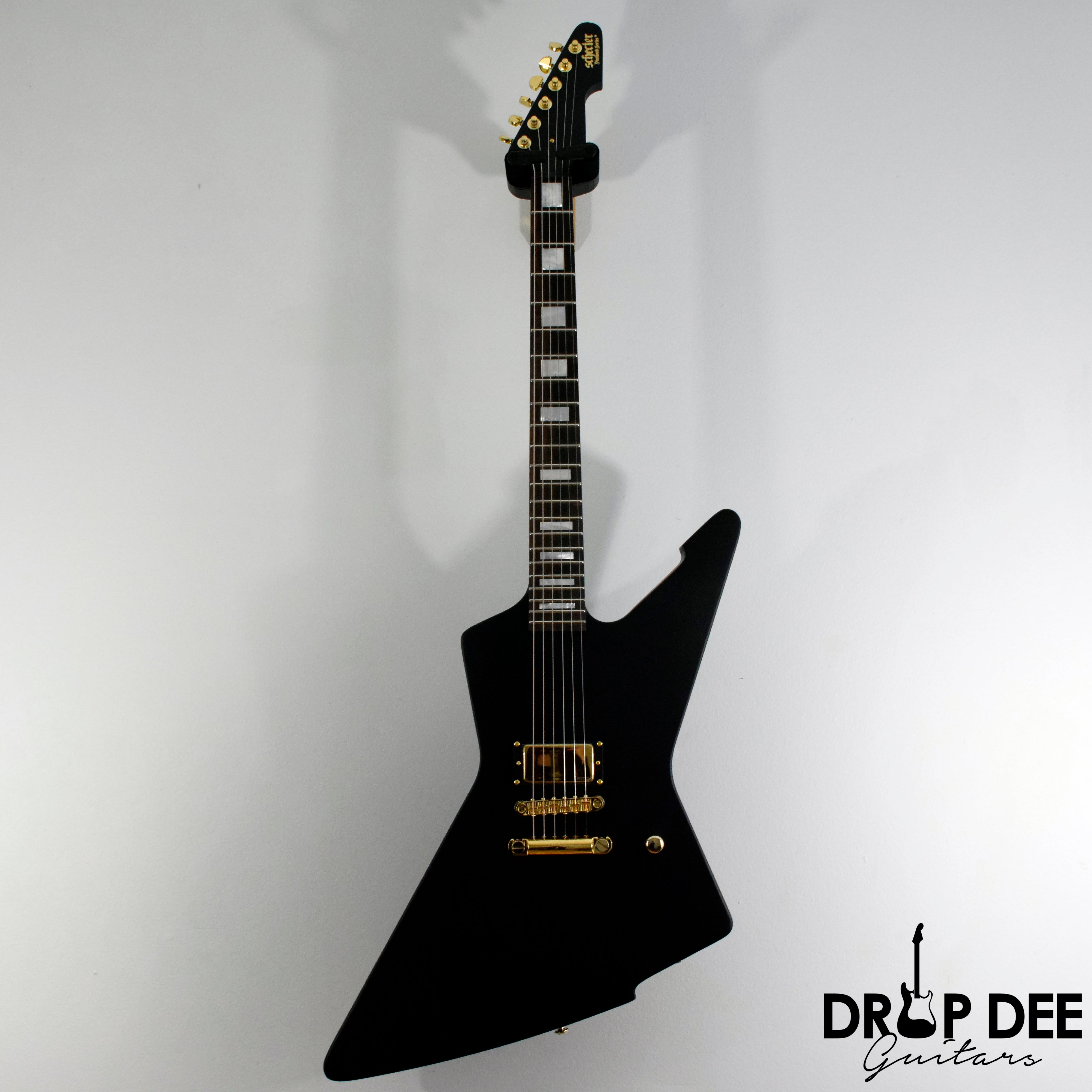 Schecter Cesar Soto Signature E-1 Electric Guitar - Satin Black