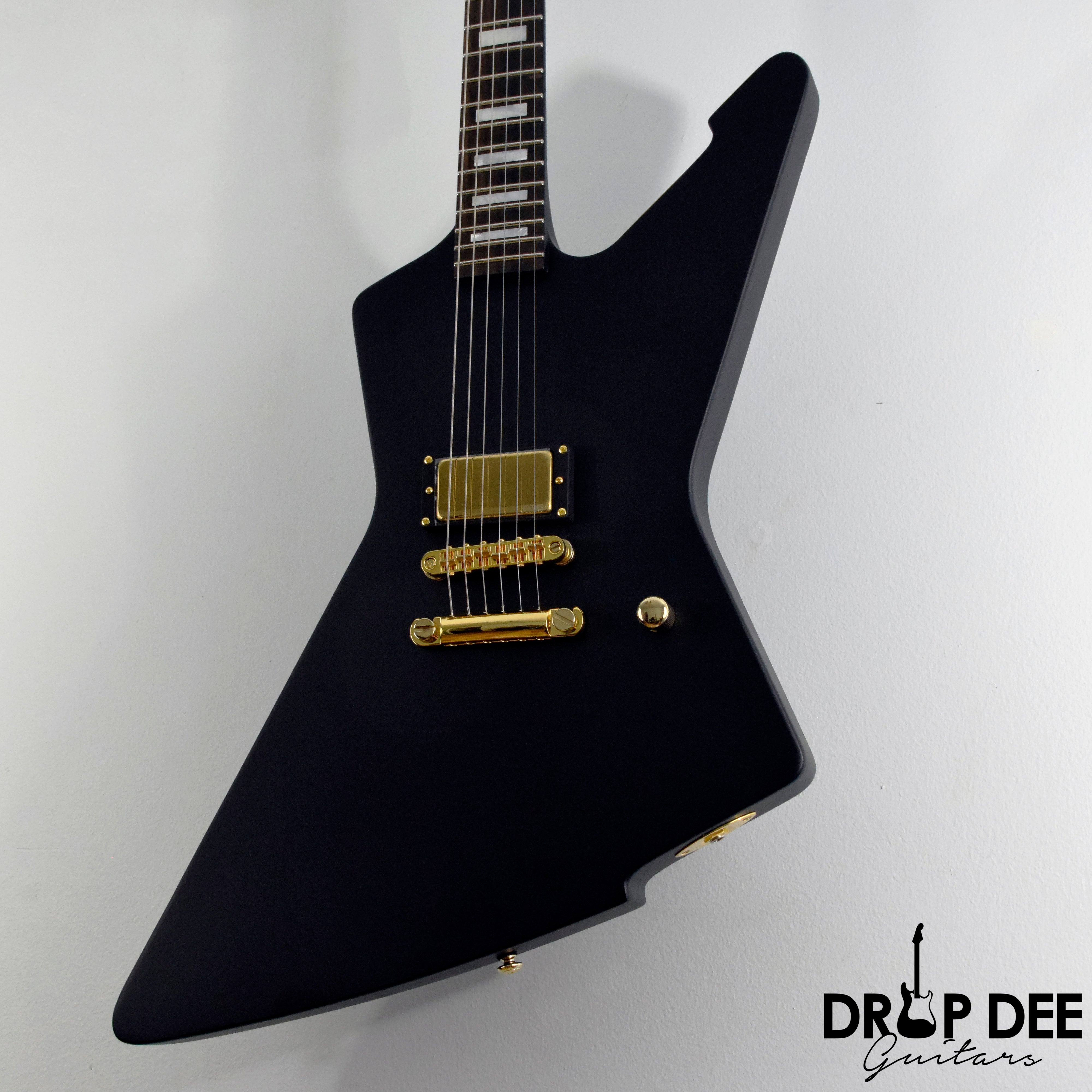 Schecter Cesar Soto Signature E-1 Electric Guitar - Satin Black