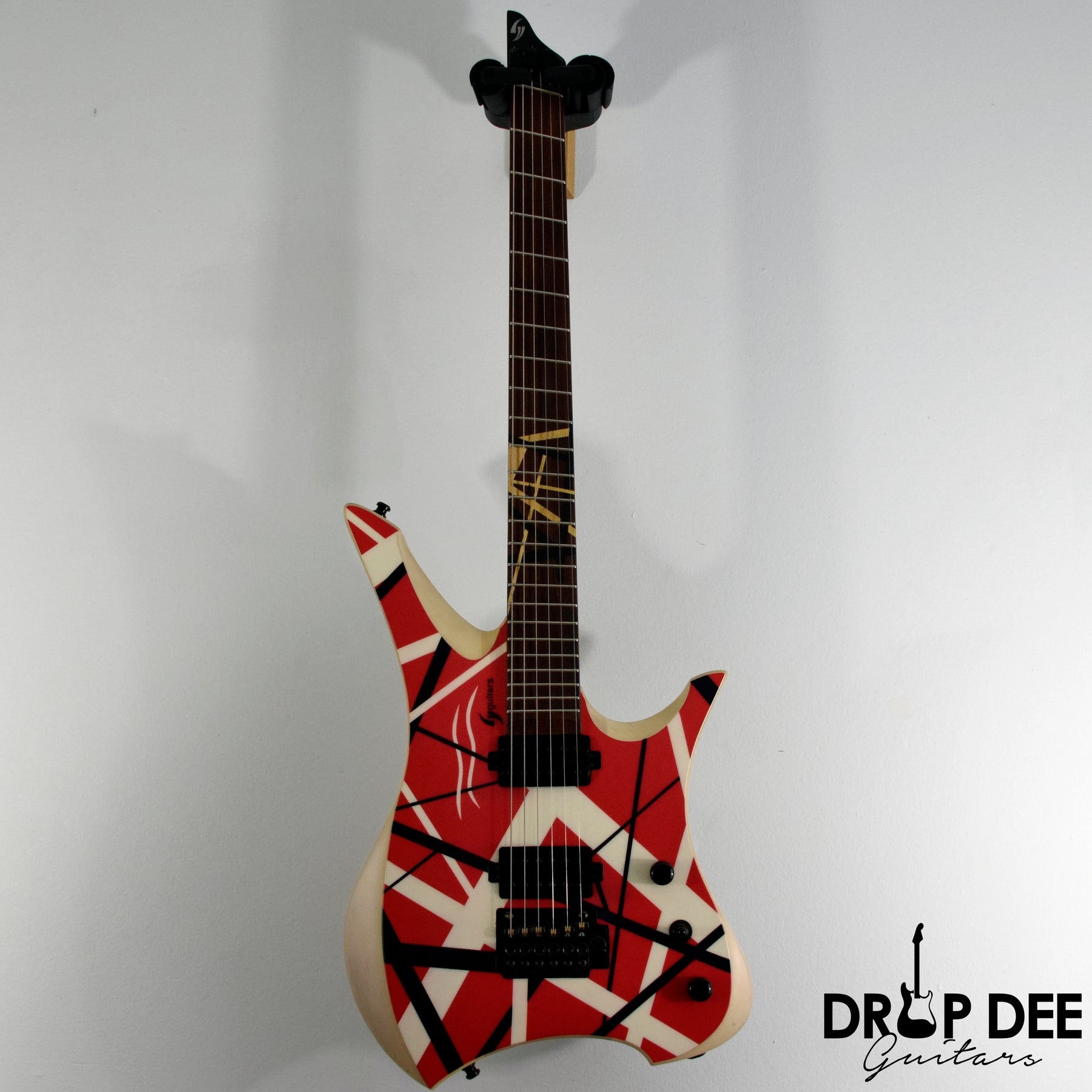 GV Guitars Syrius EVH Tribute Headless Electric Guitar w/ Bag