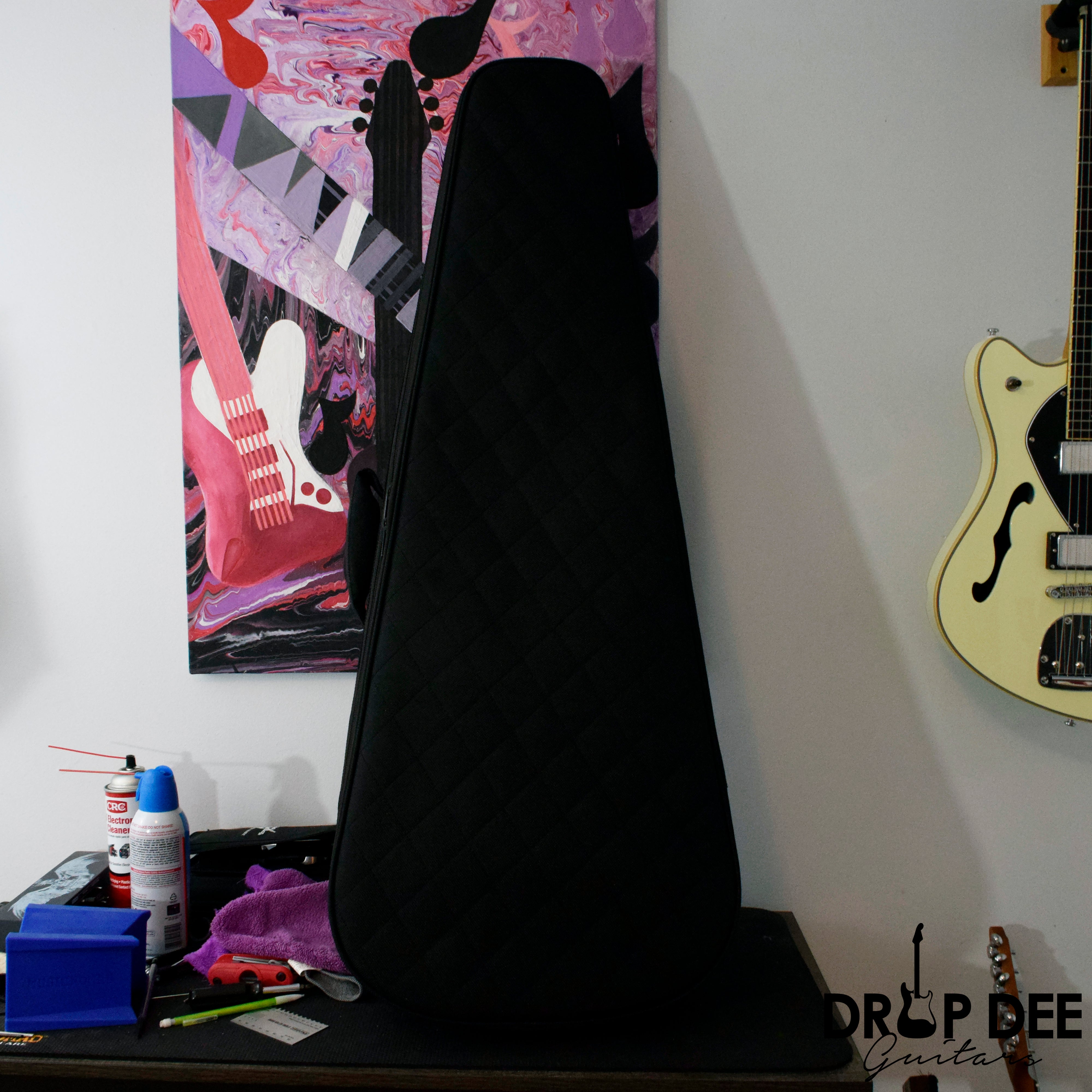 GV Guitars Syrius EVH Tribute Multiscale Headless Electric Guitar w/ Bag - EVH Tribute