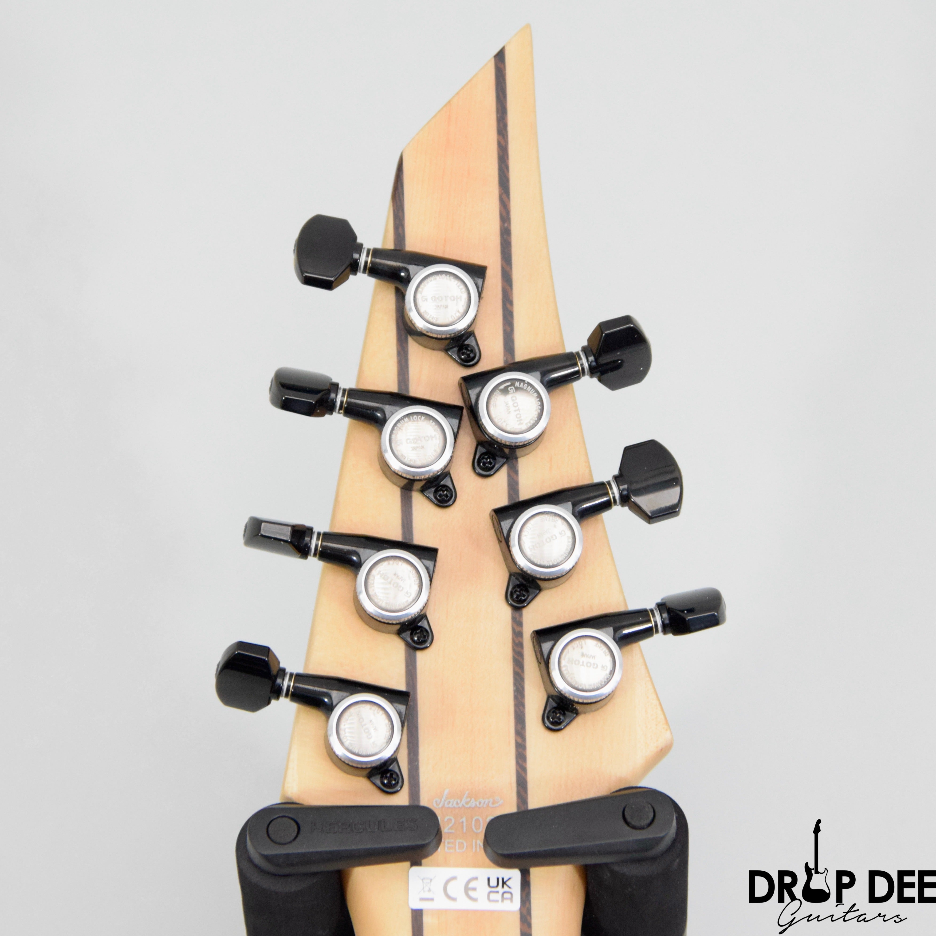 Jackson Concept Series Soloist SLAT7P HT Multiscale 7-String Electric Guitar w/ Case - Satin Bourbon Burst