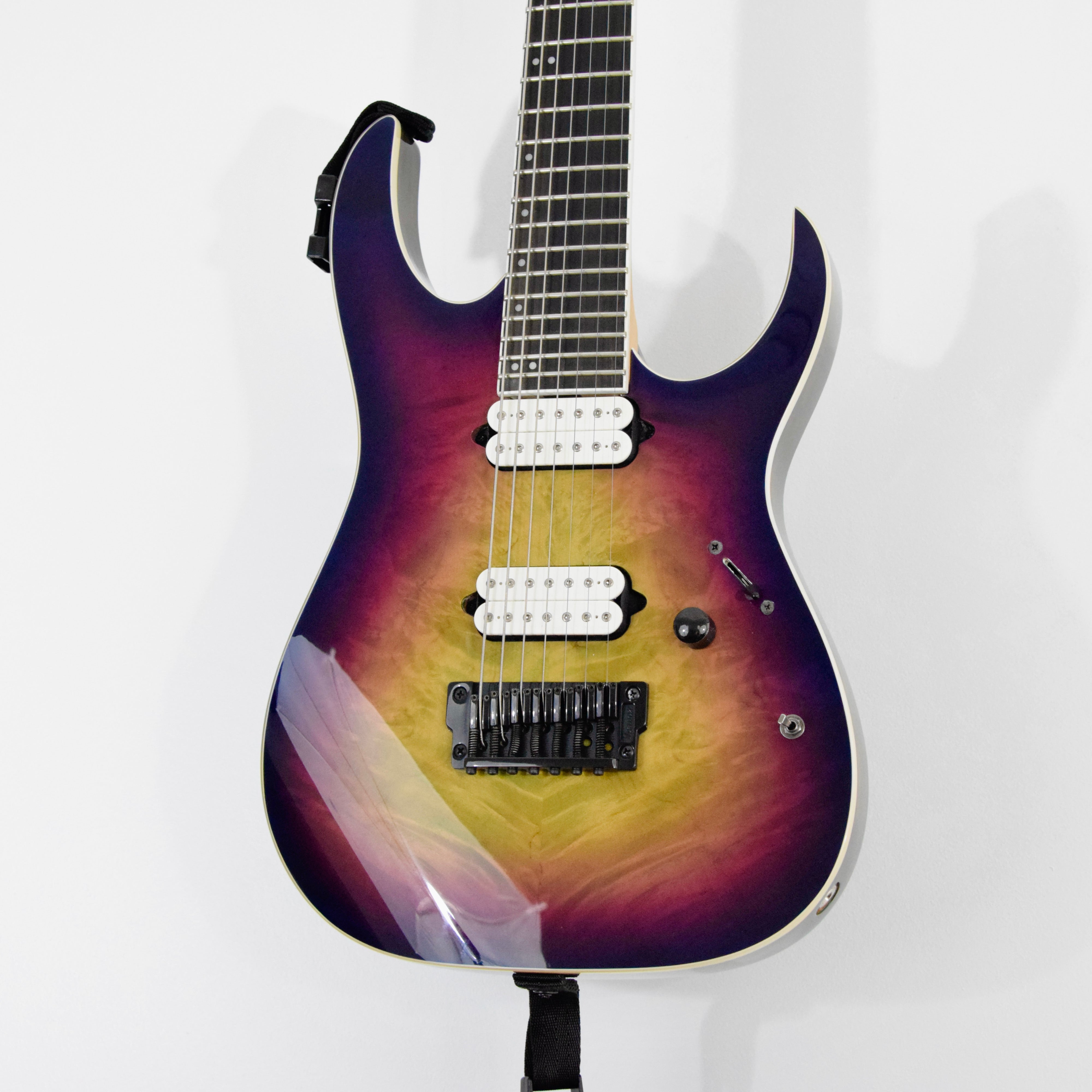 Ibanez Iron Label RGIX7FDLB 7-String Electric Guitar w/ Case