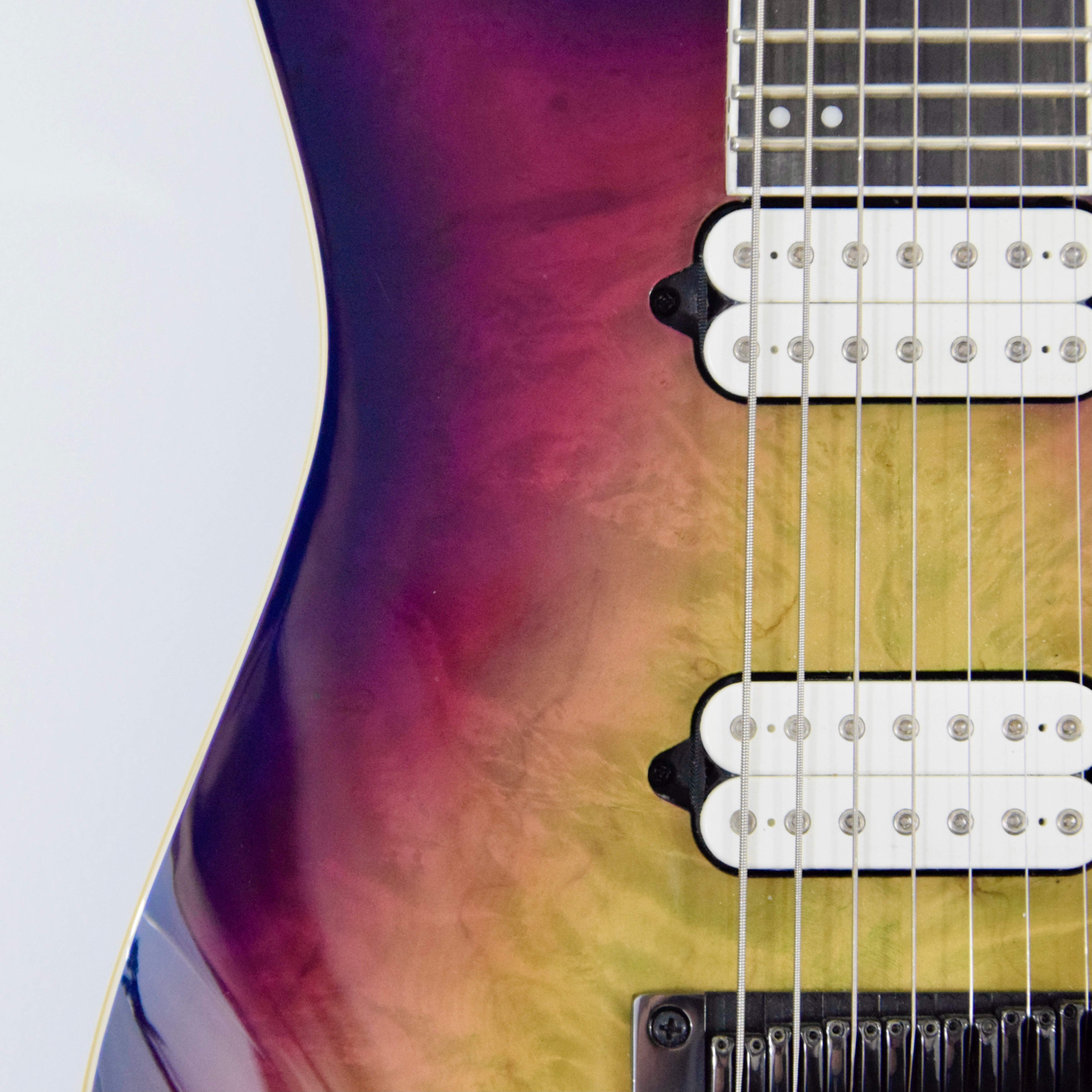 Ibanez Iron Label RGIX7FDLB 7-String Electric Guitar w/ Case