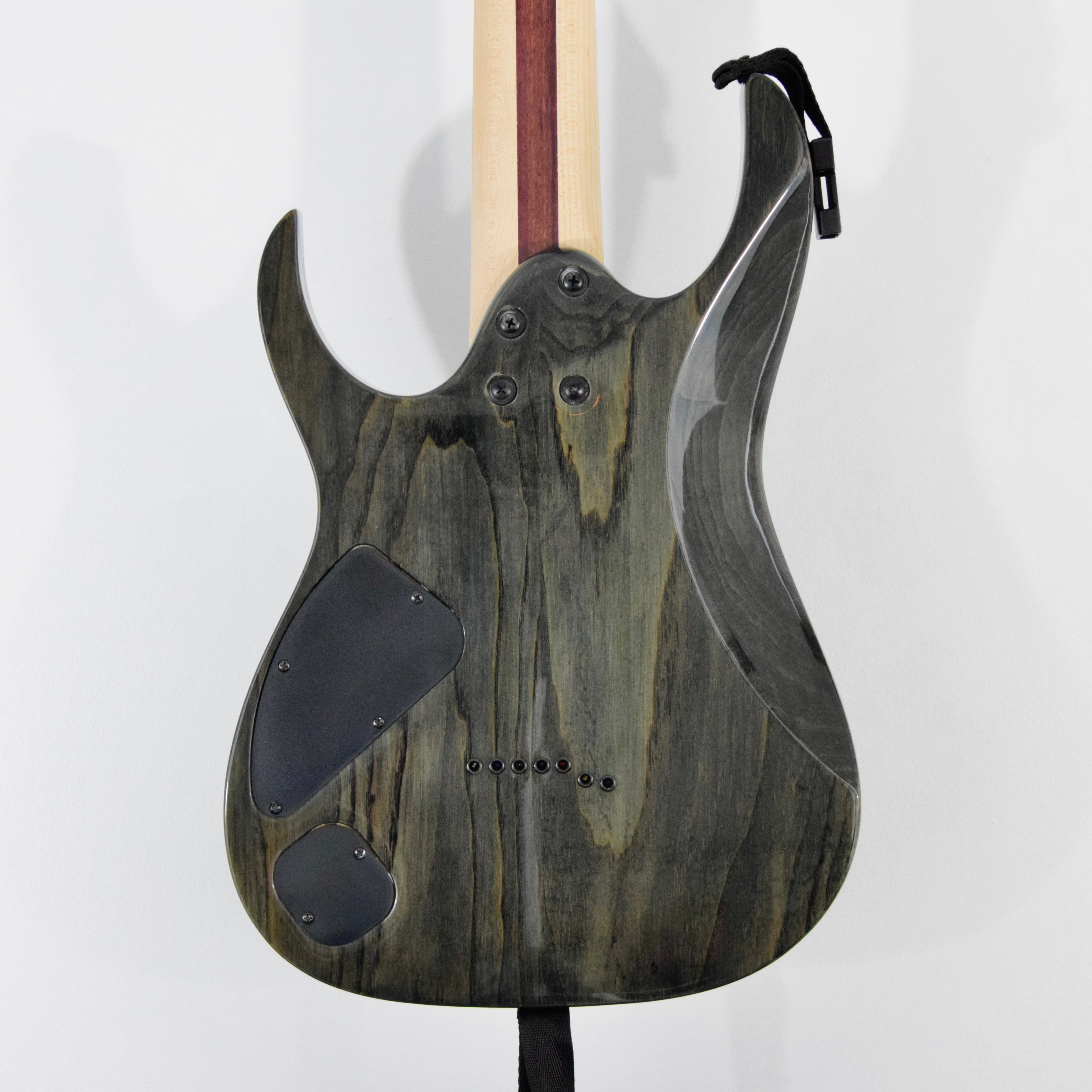 Ibanez Iron Label RGIX7FDLB 7-String Electric Guitar w/ Case