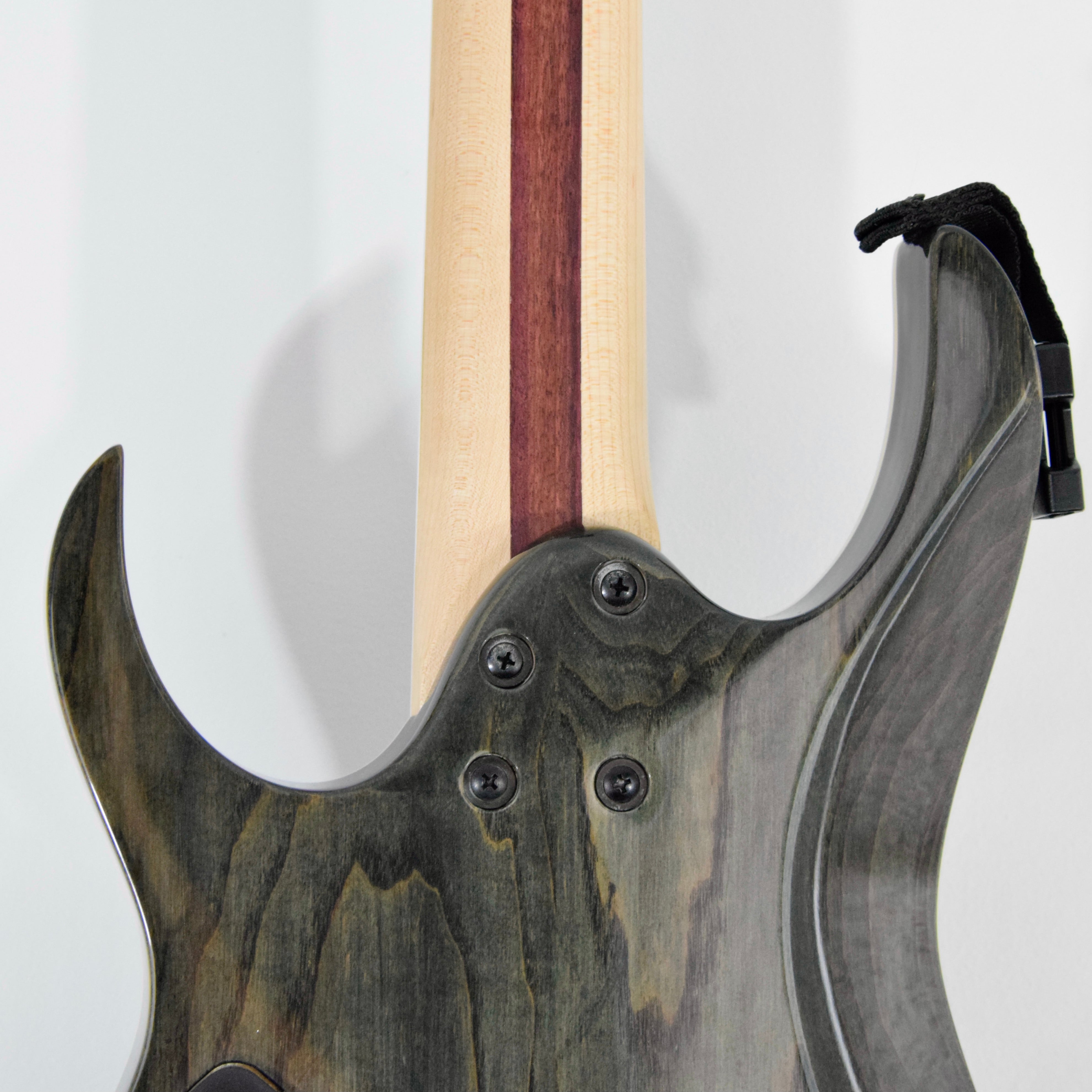 Ibanez Iron Label RGIX7FDLB 7-String Electric Guitar w/ Case