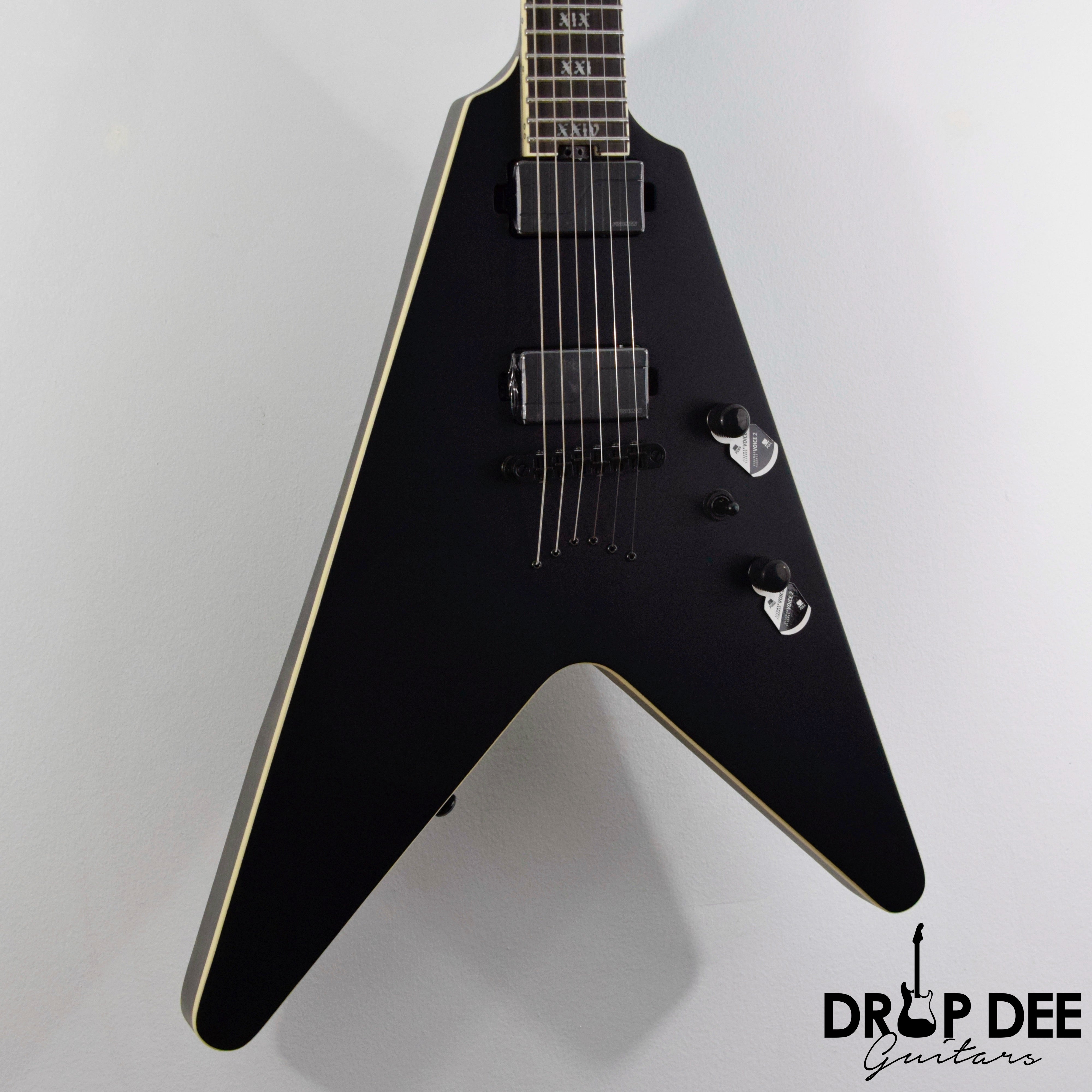 Schecter V-1 SLS Elite Evil Twin Electric Guitar