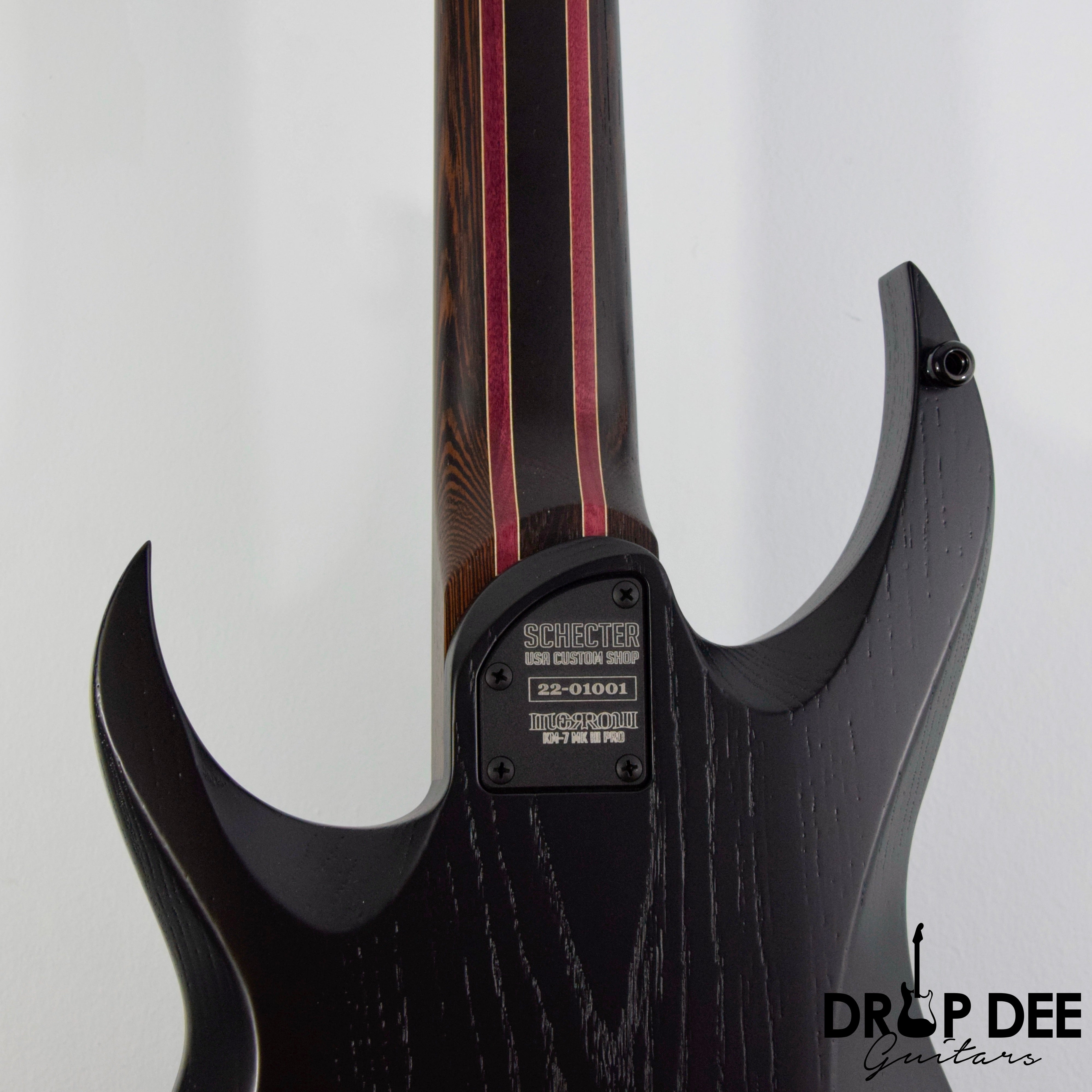 Schecter Keith Merrow KM-7 MK-III Pro USA Signature 7-String Electric Guitar w/ Case