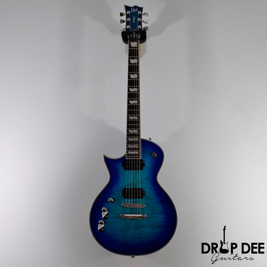 ESP LTD EC-1000T CTM Left-Handed Electric Guitar - Violet Shadow