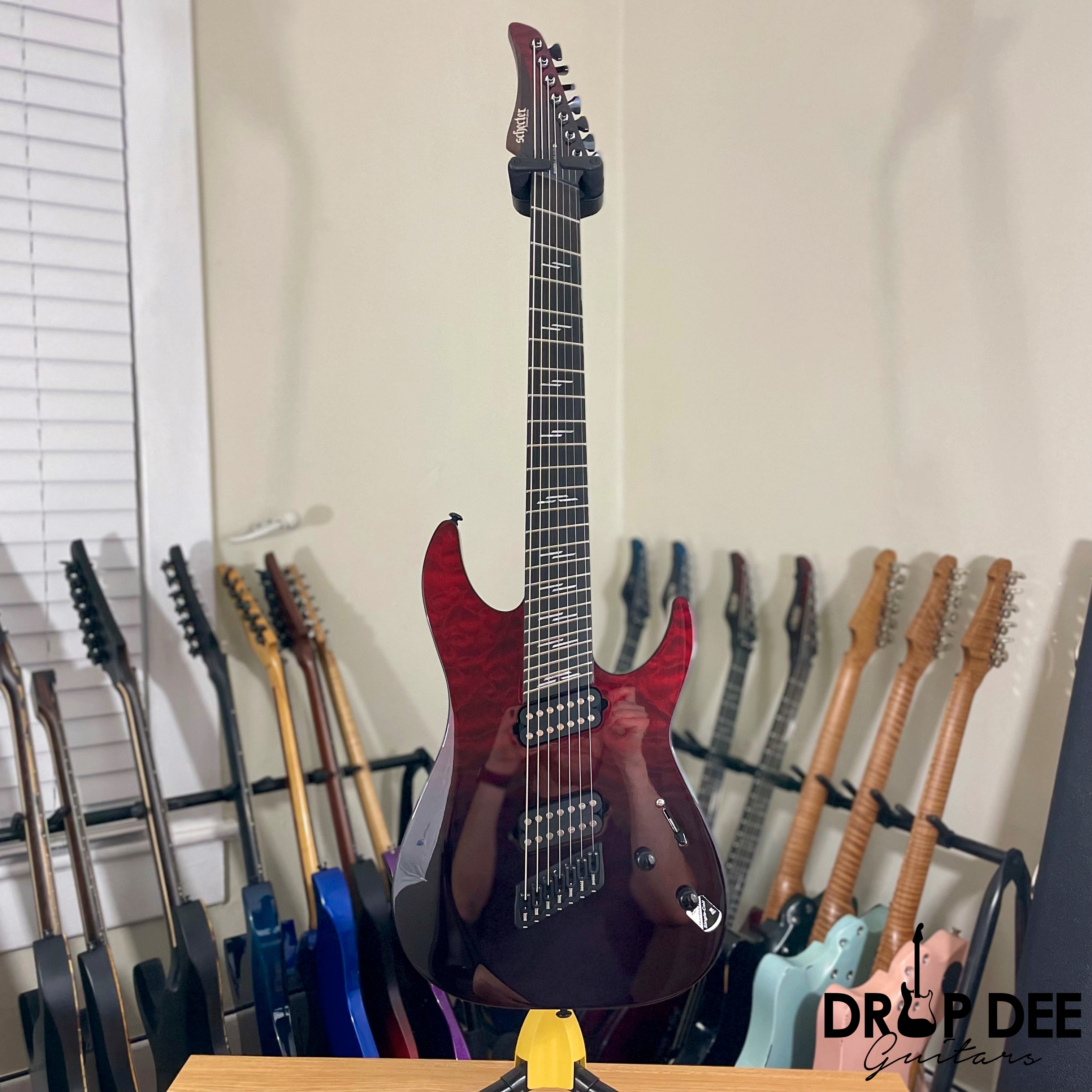 Schecter Reaper-7 Elite Multiscale 7-String Electric Guitar - Blood Burst