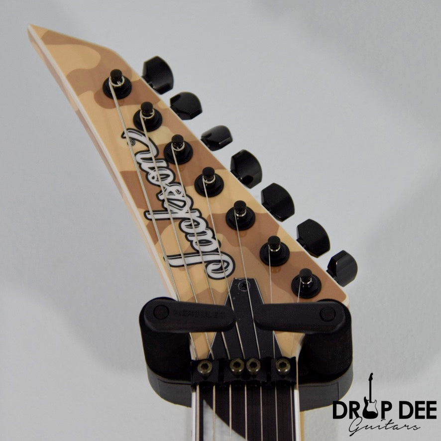 Jackson Concept Series Rhoads RR24-7 Baritone 7-String Electric Guitar w/ Case - Desert Camo