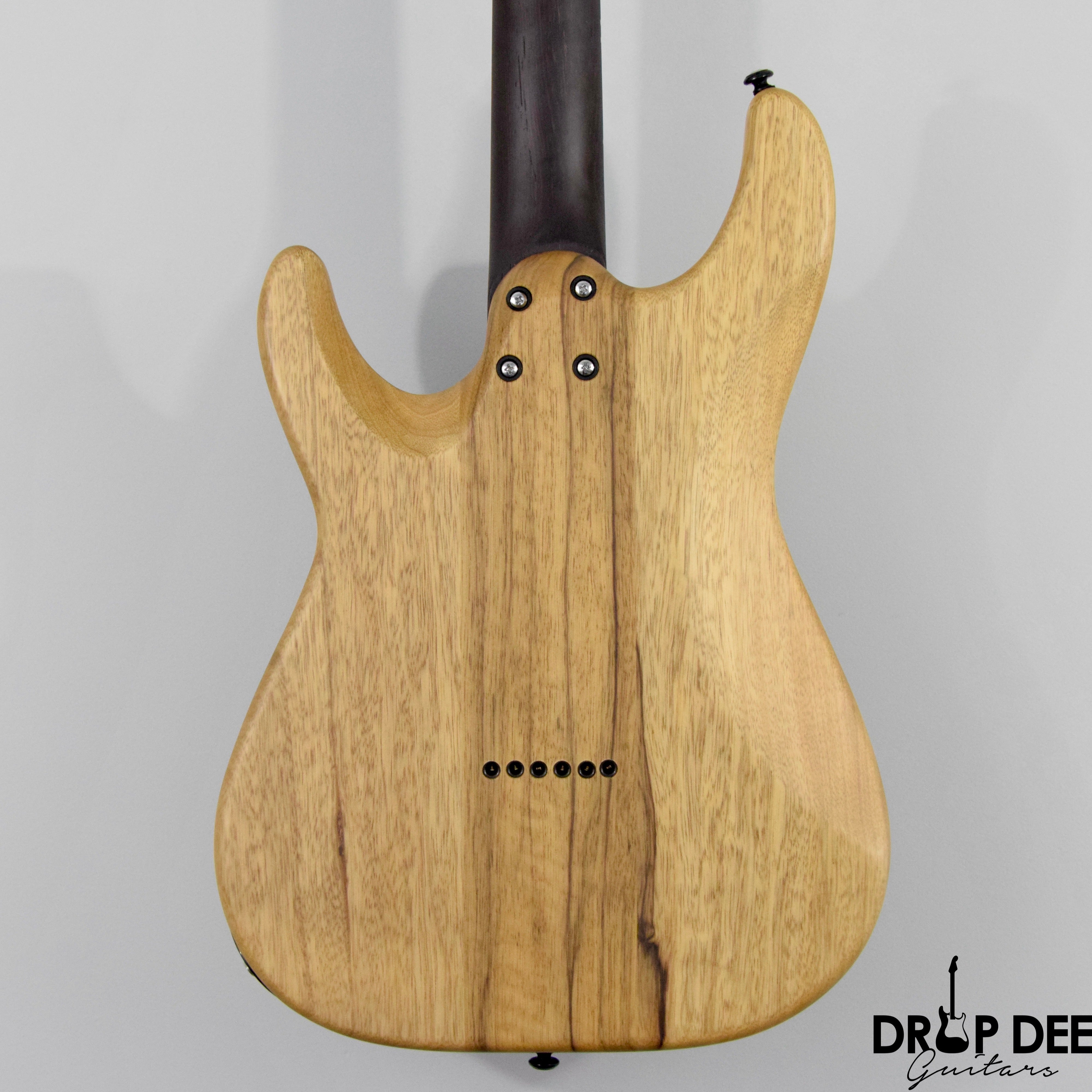 Schecter Sun Valley Super Shredder Exotic Hardtail Black Limba Electric Guitar