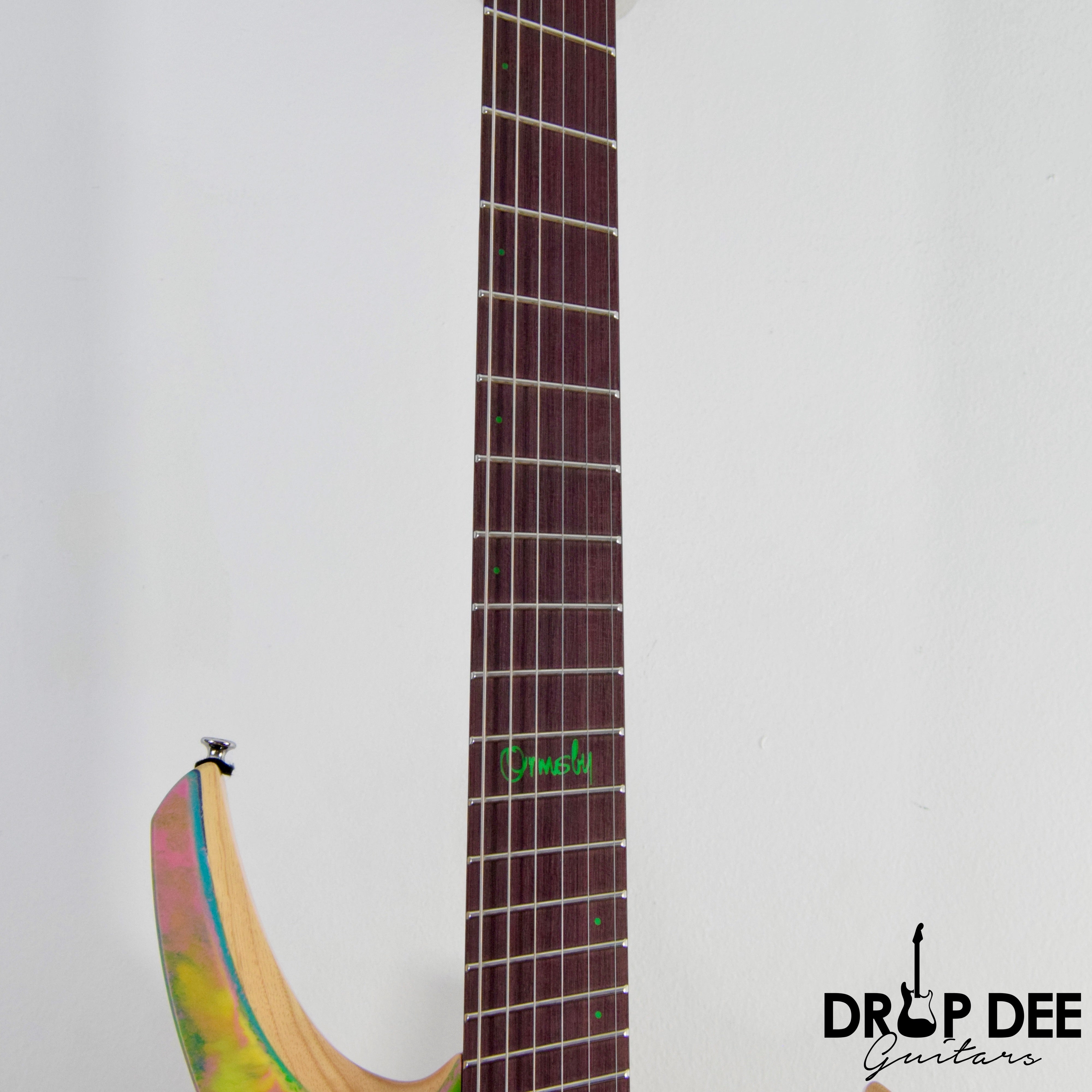 Ormsby Custom Shop Goliath Multi-Scale Headless Electric Guitar w/ Bag - Rainbow Resin