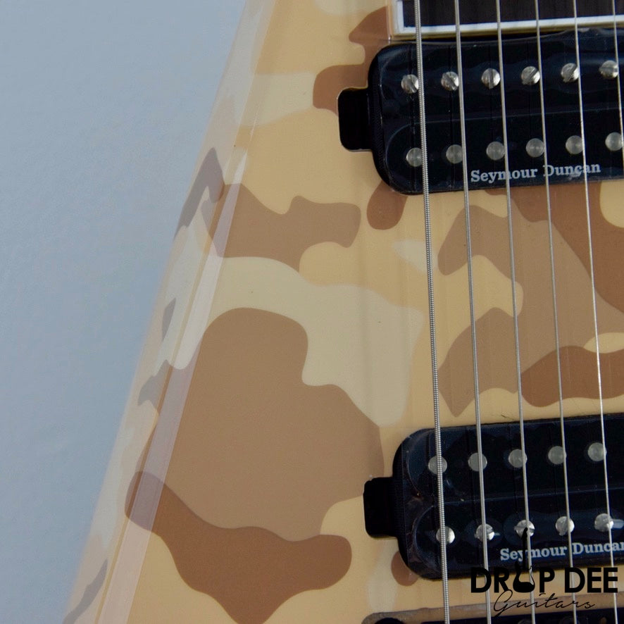 Jackson Concept Series Rhoads RR24-7 Baritone 7-String Electric Guitar w/ Case - Desert Camo