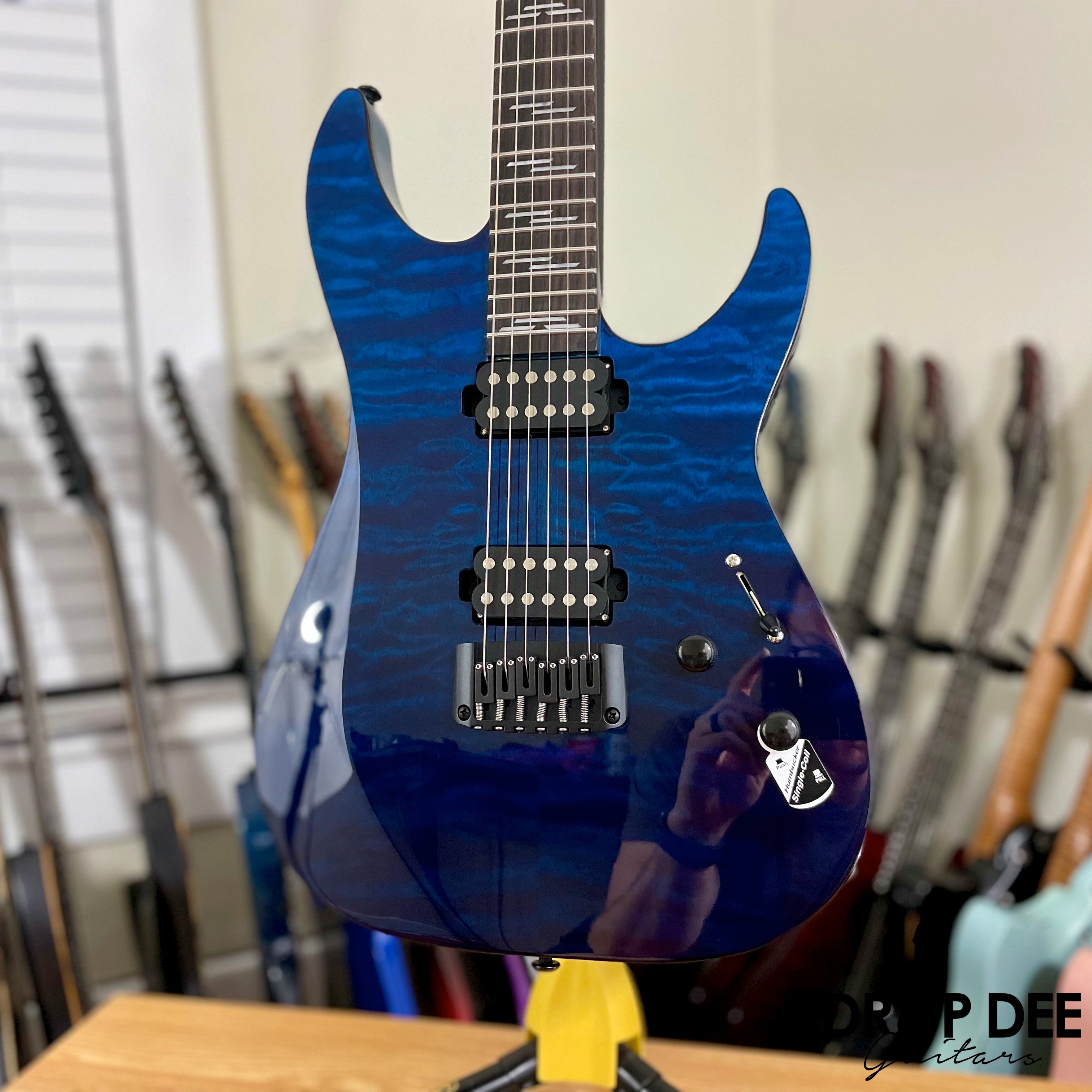 Schecter Reaper-6 Elite Electric Guitar - Deep Ocean Blue