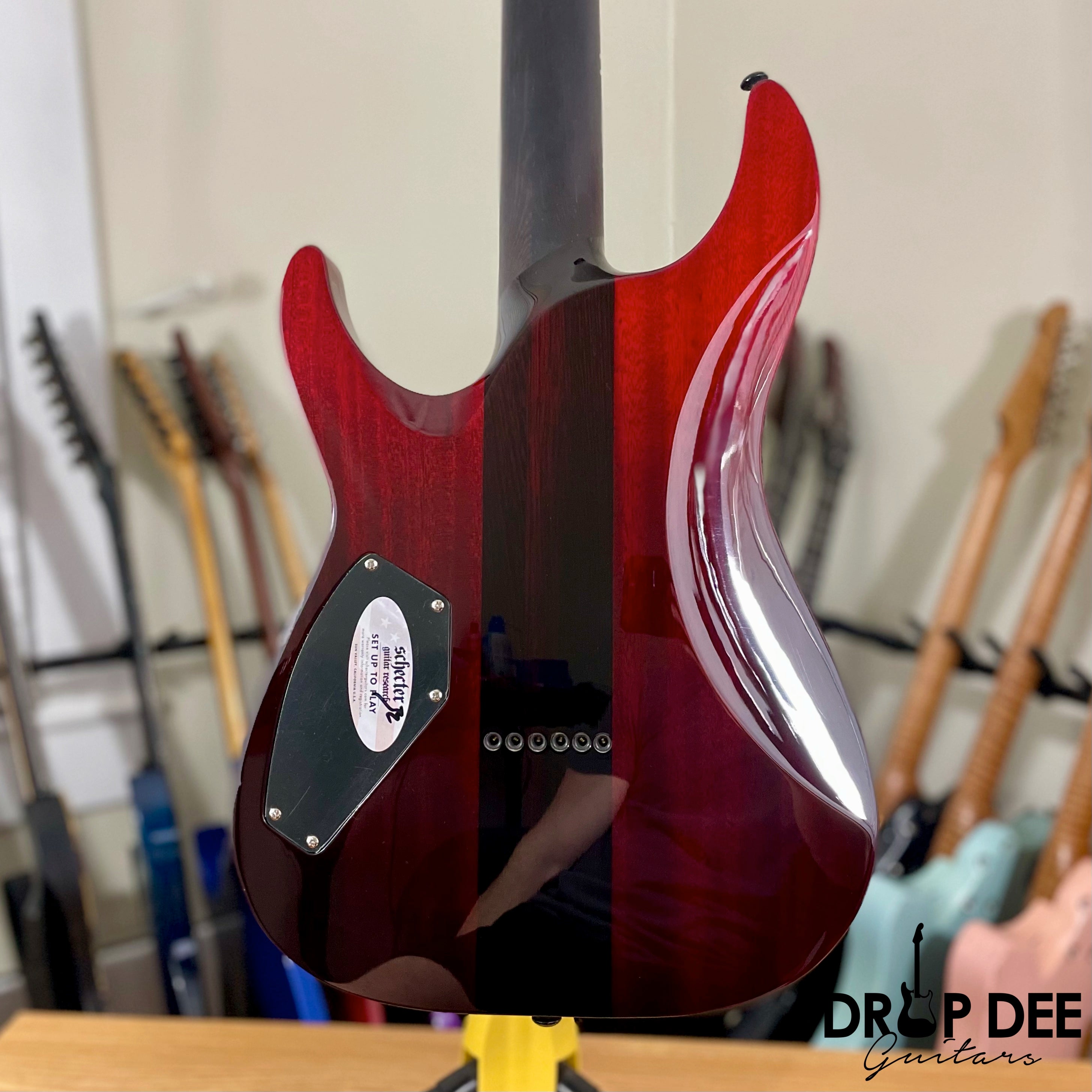 Schecter Reaper-6 Elite Electric Guitar - Blood Burst