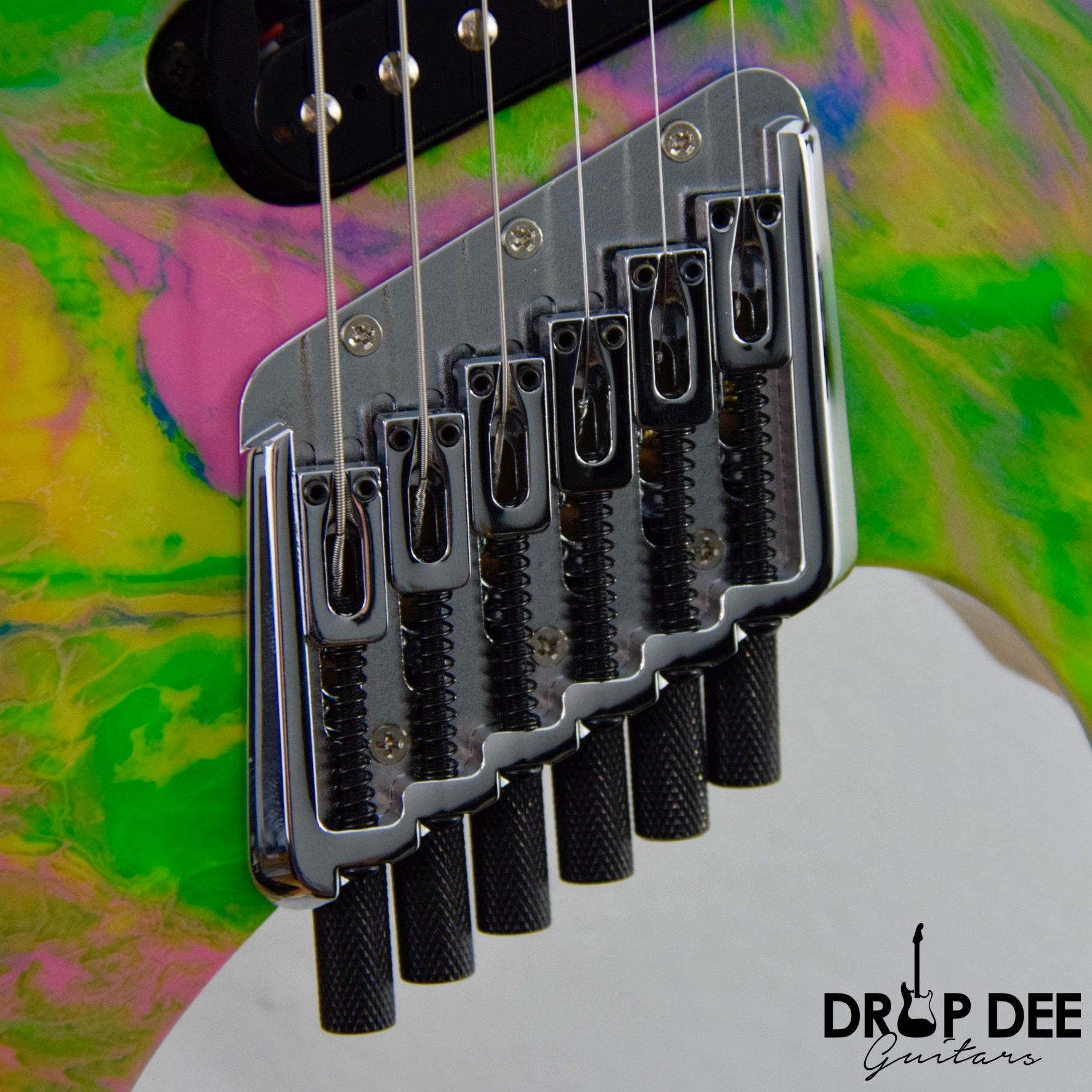 Ormsby Custom Shop Goliath Multi-Scale Headless Electric Guitar w/ Bag - Rainbow Resin