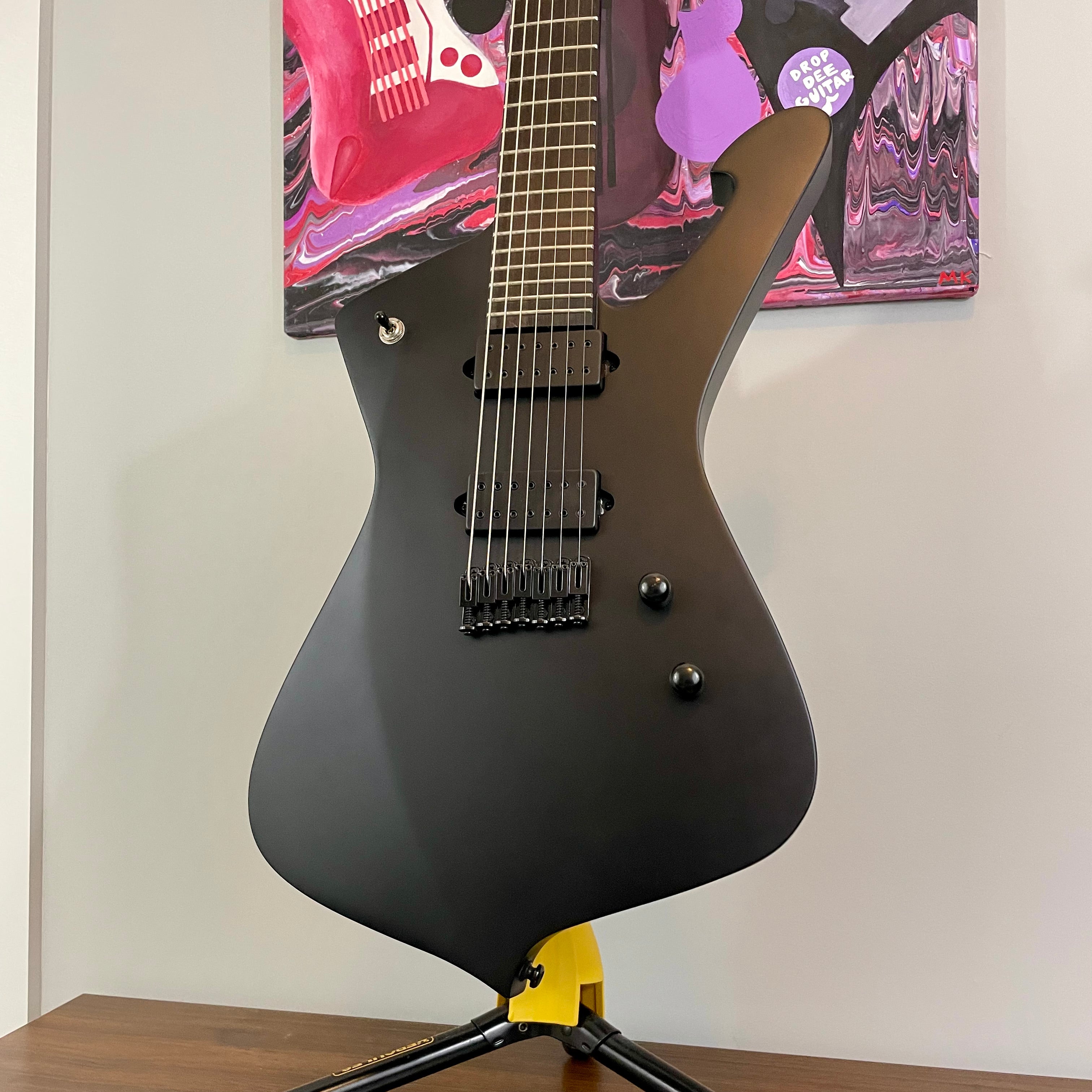 Ibanez Iron Label Iceman ICTB721 7-String Electric Guitar w/ Bag