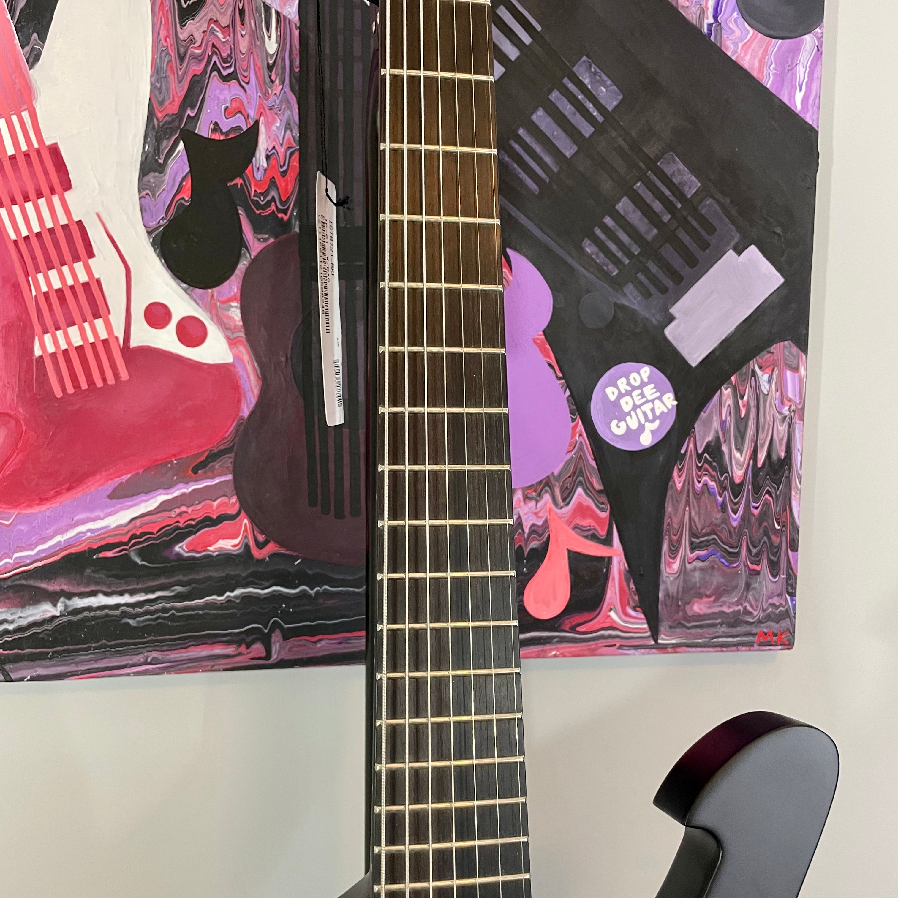 Ibanez Iron Label Iceman ICTB721 7-String Electric Guitar w/ Bag