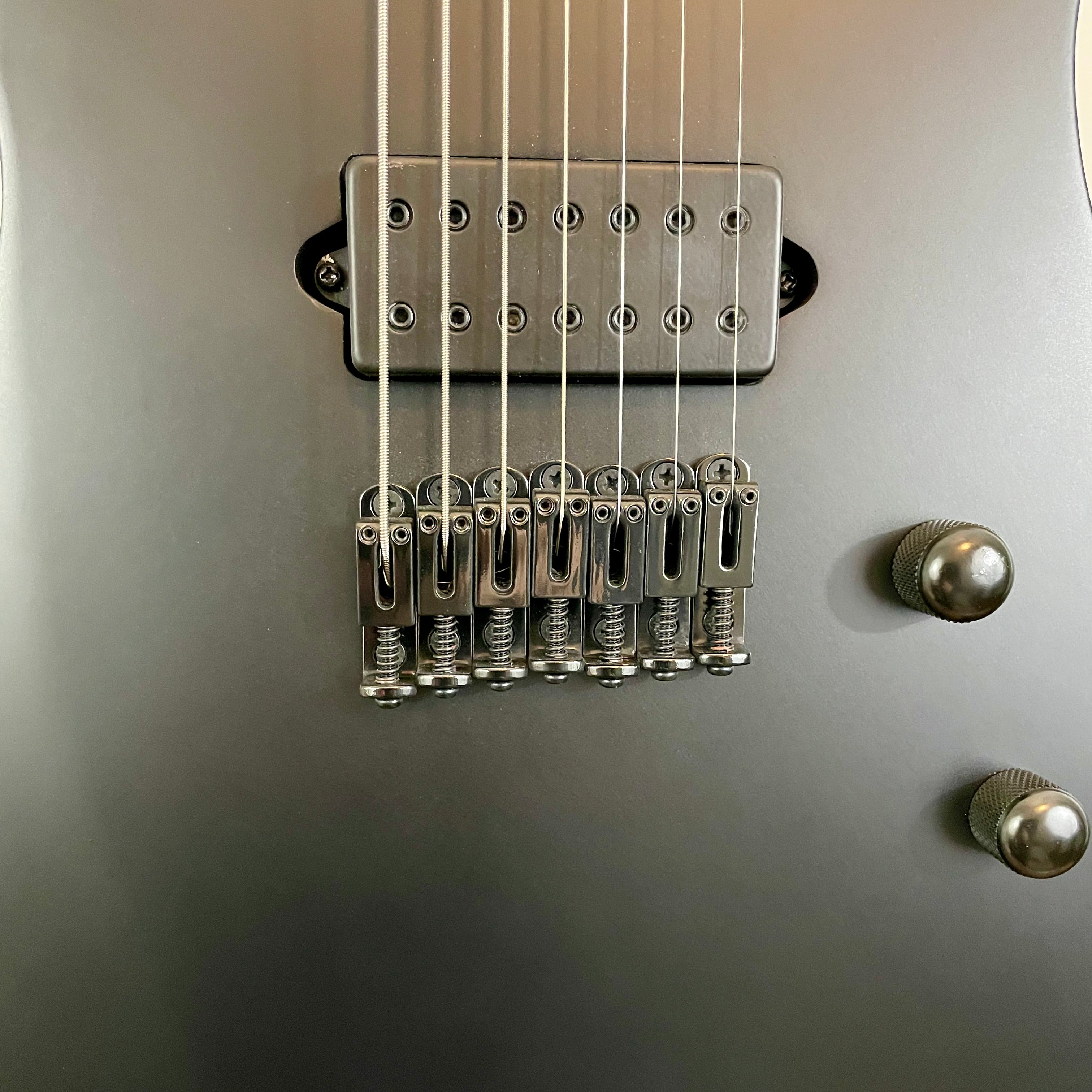 Ibanez Iron Label Iceman ICTB721 7-String Electric Guitar w/ Bag