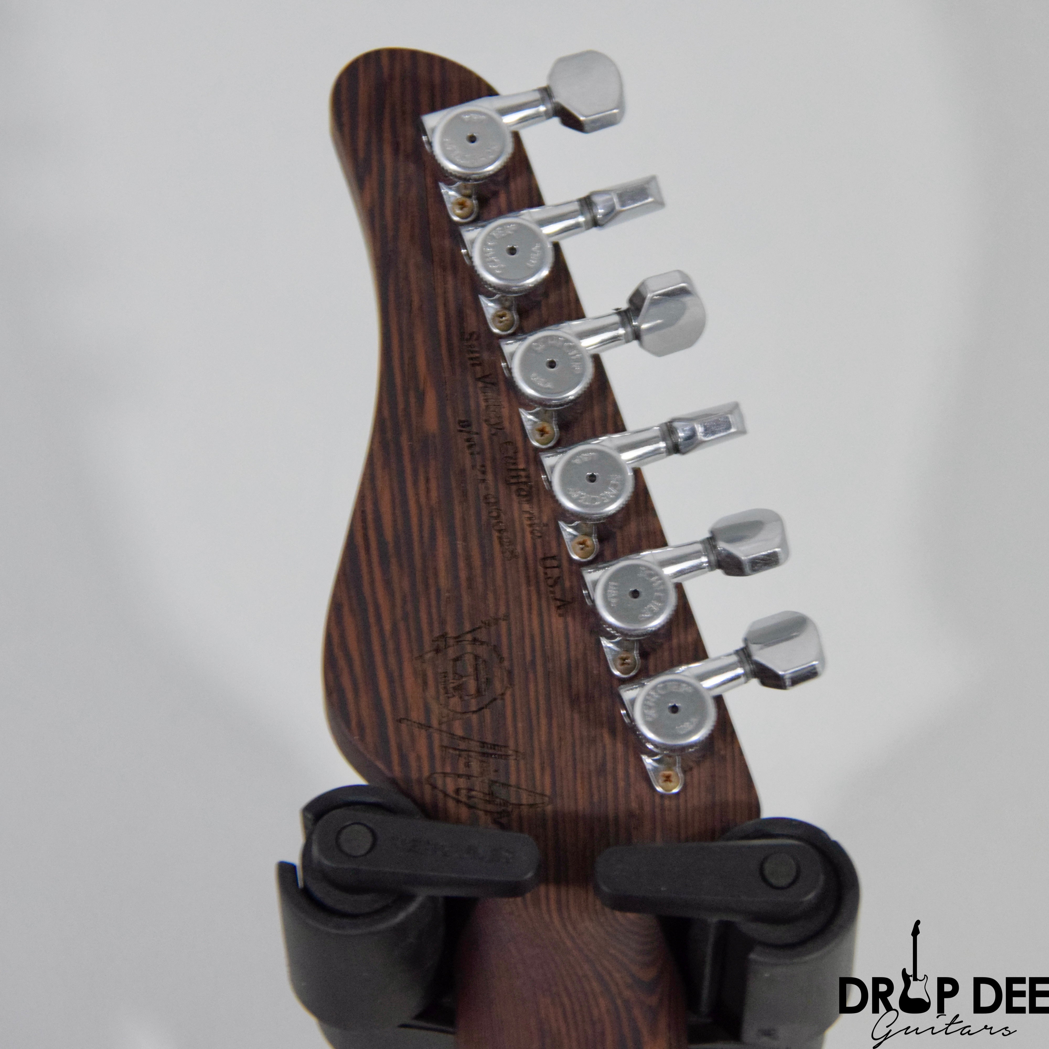 Schecter USA Custom Shop Nick Johnston Nitro Finish Electric Guitar w/ Case