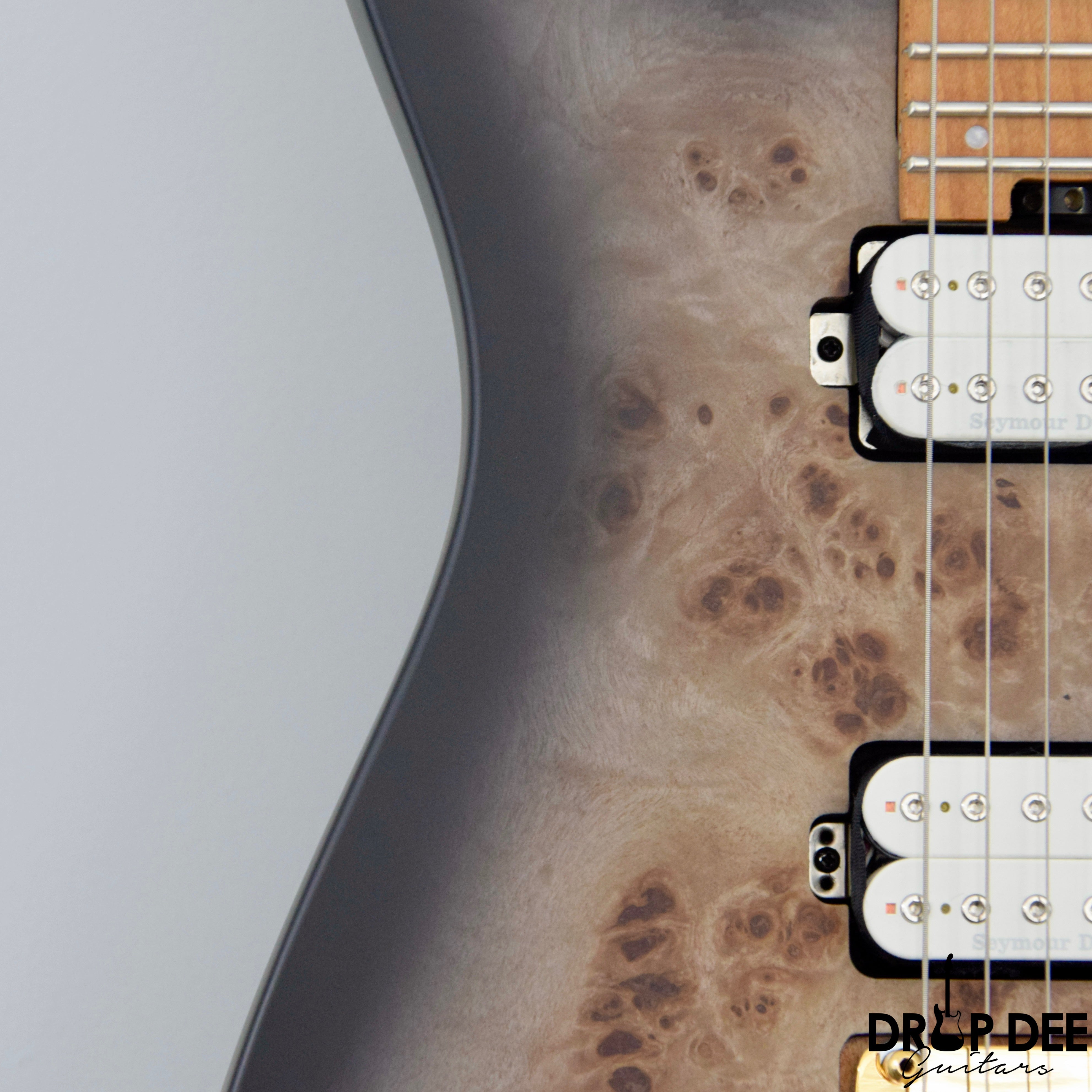 Charvel Pro-Mod DK24 HH 2PT CM Poplar Burl Electric Guitar