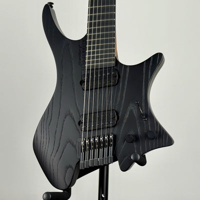 Strandberg Boden Singularity NX 7 Pitch Black 7-String Multiscale Headless Electric Guitar w/ Bag - Pitch Black