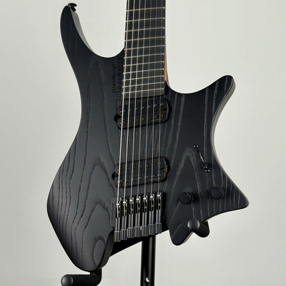 Strandberg Boden Singularity NX 7 Pitch Black 7-String Multiscale Headless Electric Guitar w/ Bag - Pitch Black
