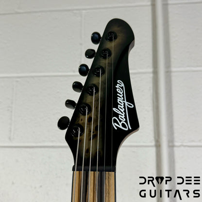Balaguer DDG Exclusive Select Series Growler Baritone Electric Guitar w/ Bag - See-Thru Two-Tone Black Edge Burst