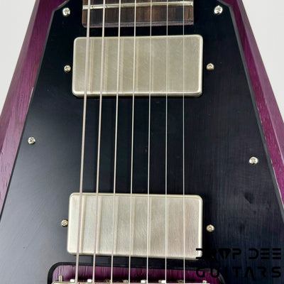 Dunable USA Custom Shop Asteroid 7 7-String Electric Guitar w/ Case - Trans Purple