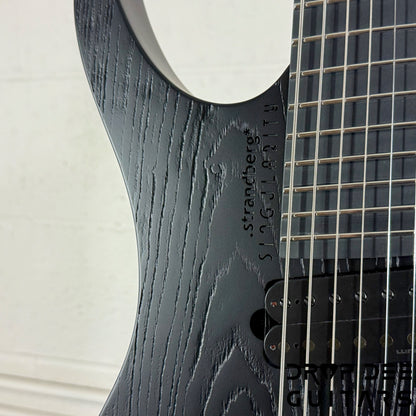 Strandberg Boden Singularity NX 7 Pitch Black 7-String Multiscale Headless Electric Guitar w/ Bag - Pitch Black