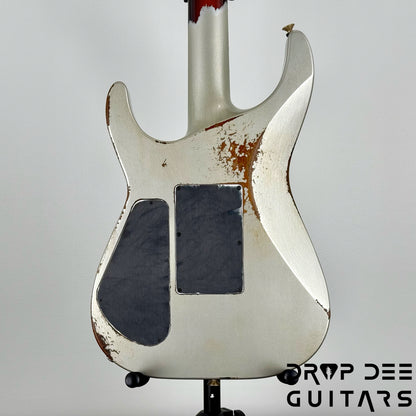 Jackson USA Custom Shop Special Edition Soloist Electric Guitar w/ Case - Inca Silver Over 3 Tone Sunburst
