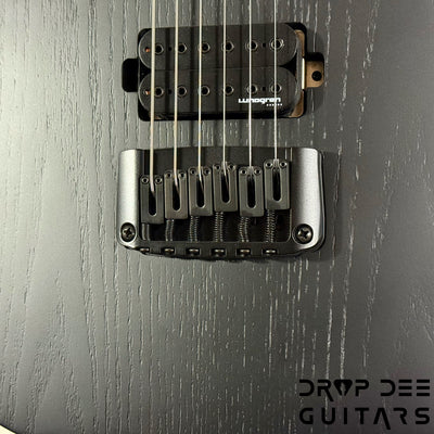 Schecter Diamond Series Keith Merrow KM-6 MK-III EX Baritone Electric Guitar - Satin Black Open Pore