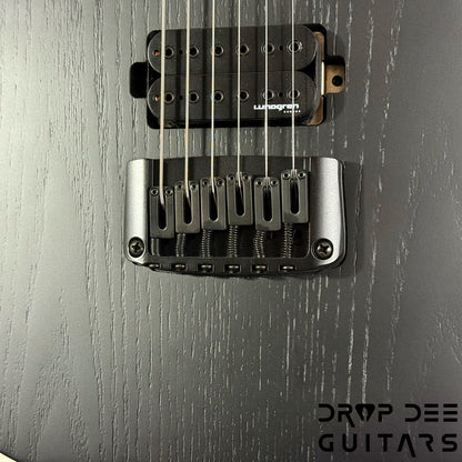 Schecter Diamond Series Keith Merrow KM-6 MK-III EX Baritone Electric Guitar - Satin Black Open Pore