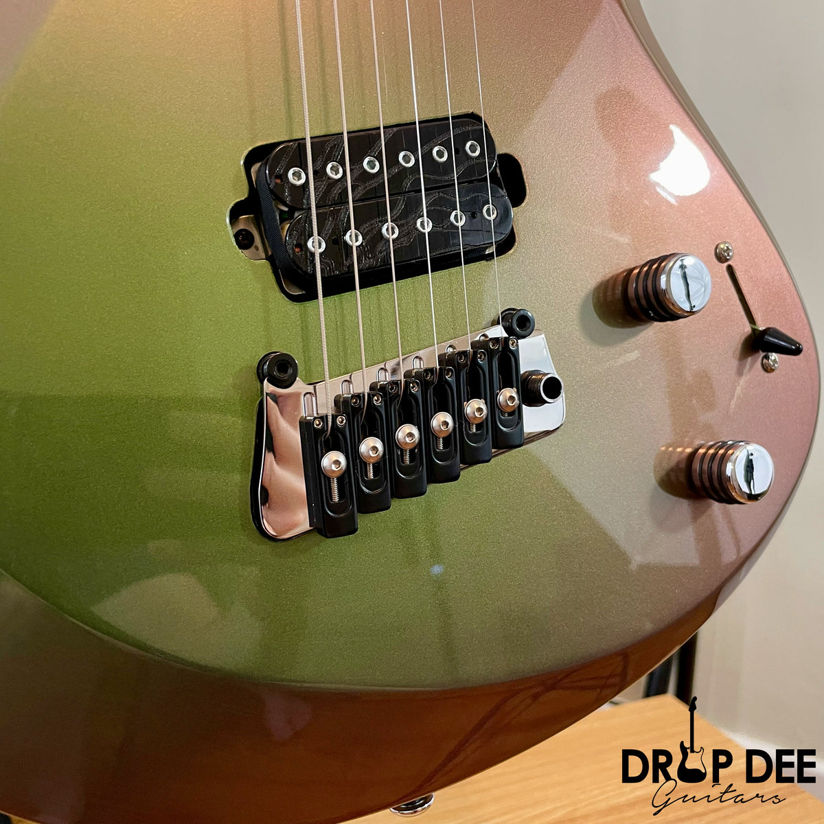 Ormsby Custom Shop Gyro Multiscale Electric Guitar w/ Case - Gloss Gre ...