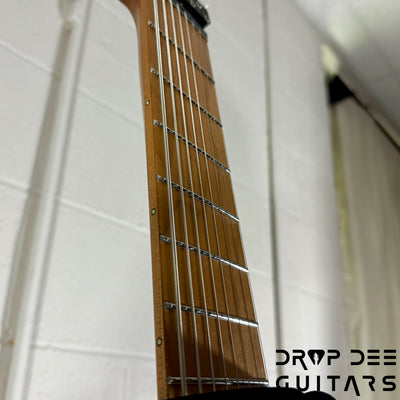 Strandberg Boden Standard N2.8 8-String Multiscale Headless Electric Guitar w/ Bag - Black Satin Metallic