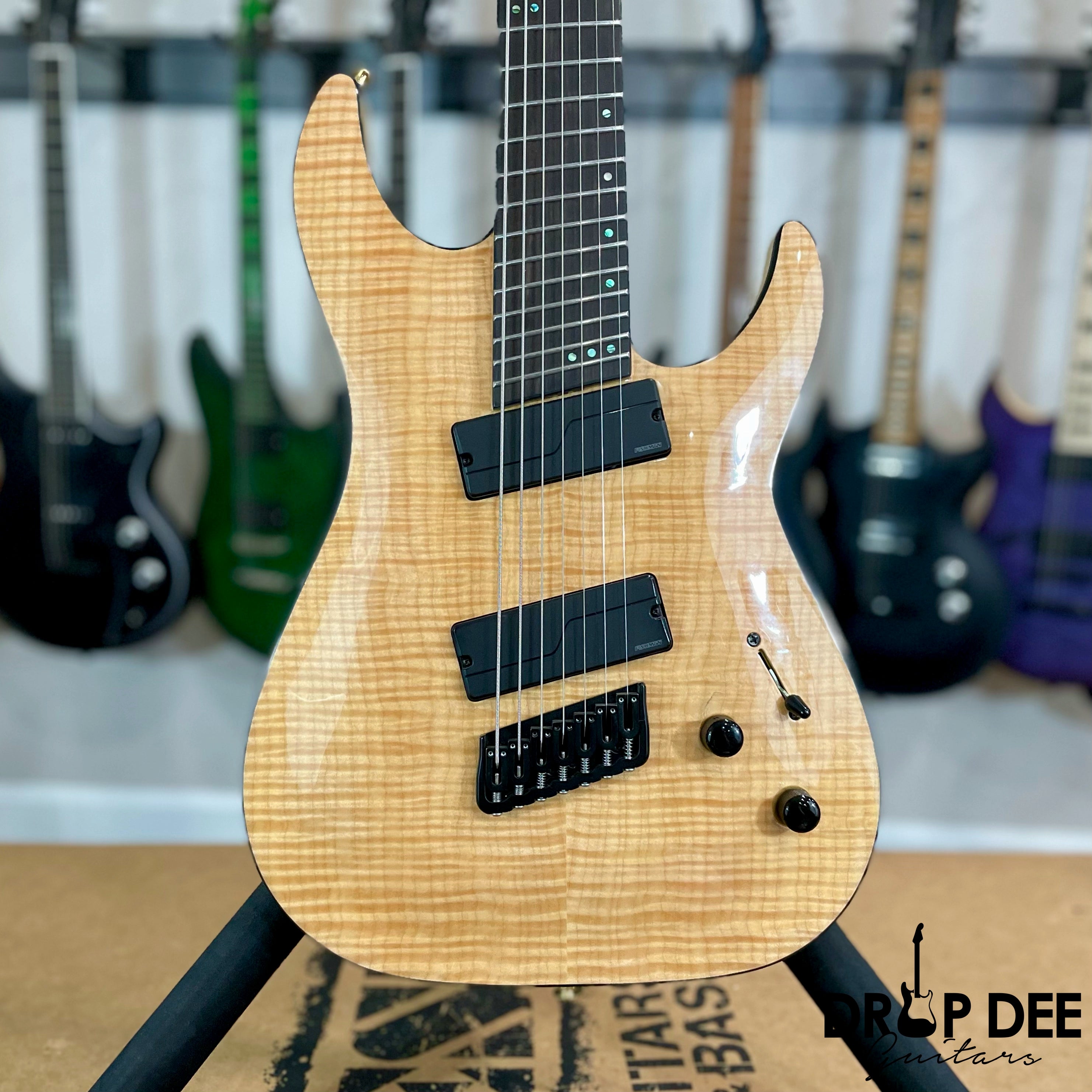 Schecter C-7 Multiscale SLS Elite 7-String Electric Guitar – Drop Dee ...