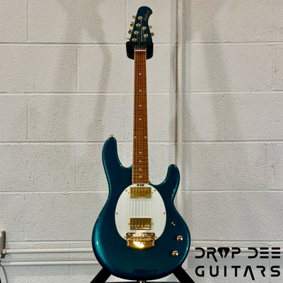 Ernie Ball Music Man Cory Wong StingRay II Deluxe Electric Guitar w/ Case - Pine Green